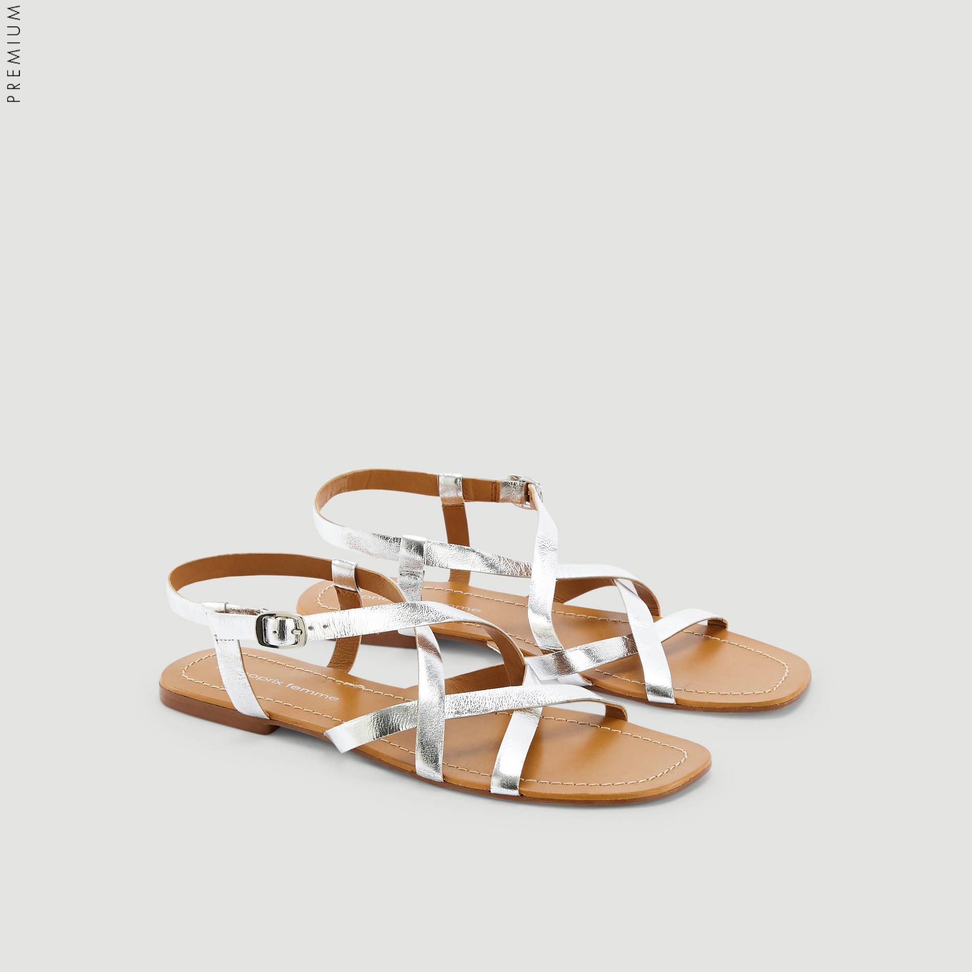 Sandales multibrides, Argent, large image number 2