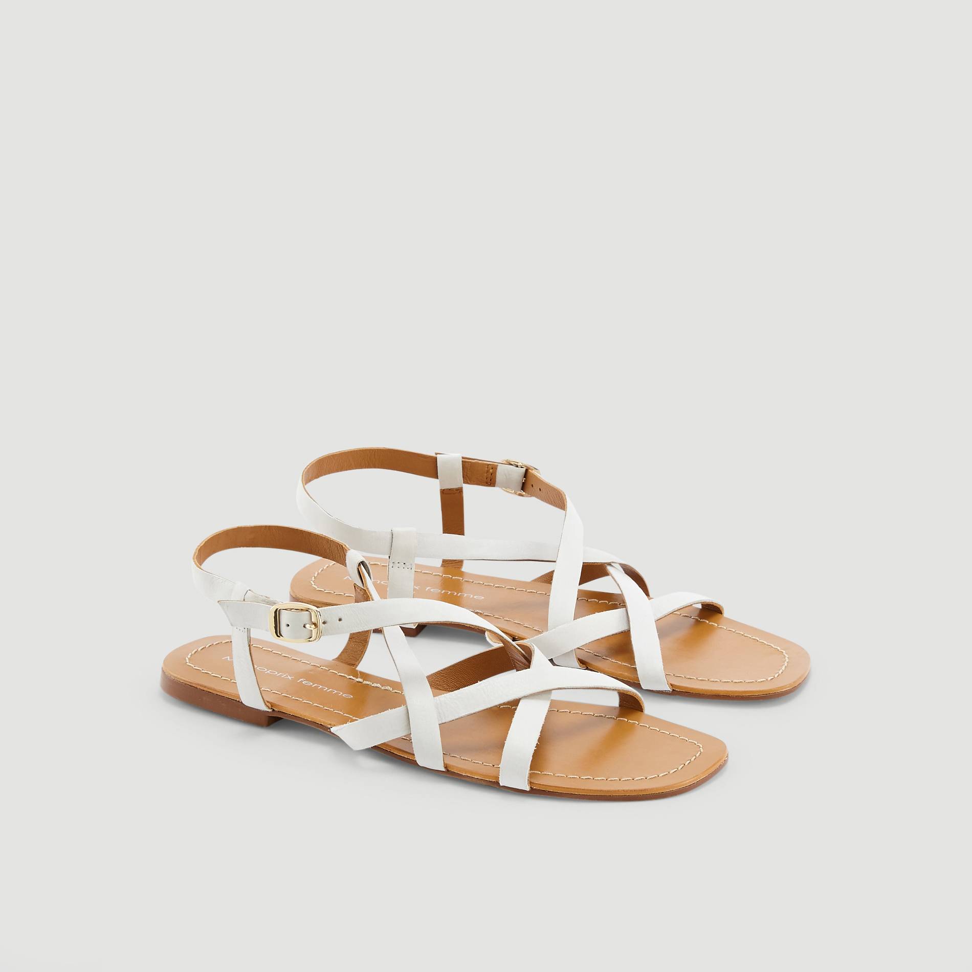 Sandales multibrides, Blanc, large image number 2.0