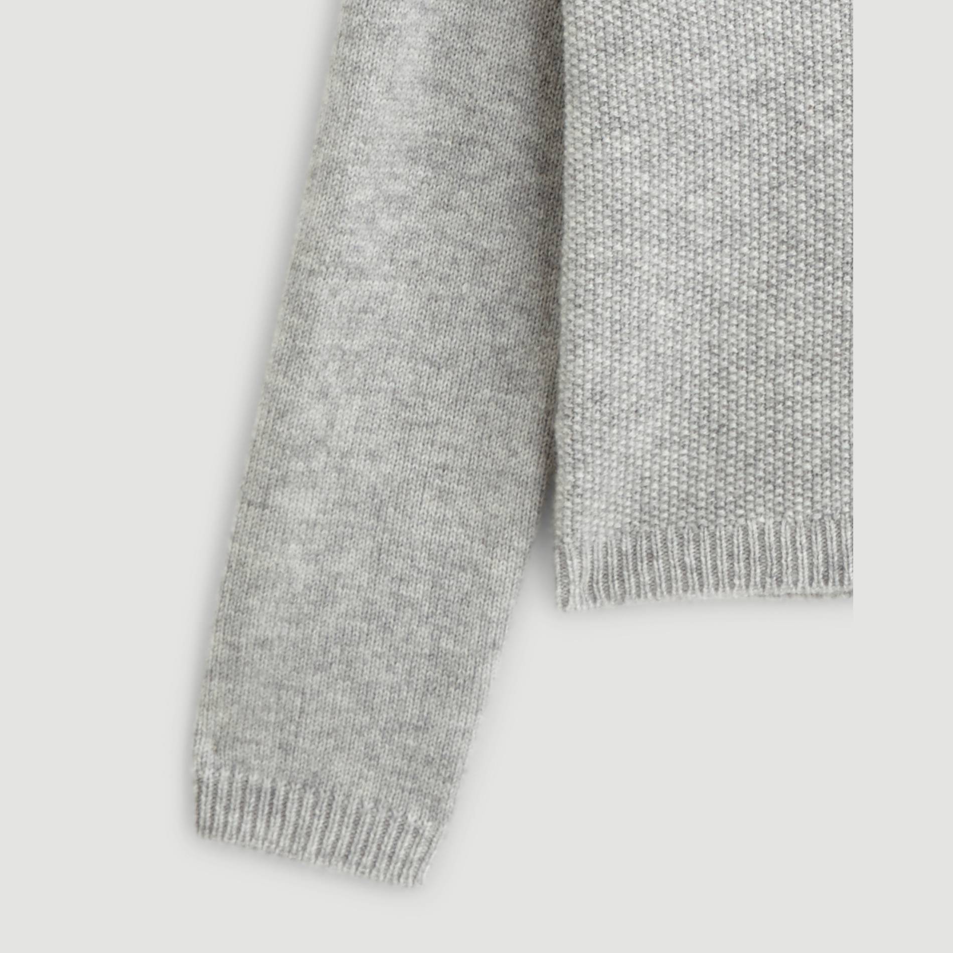 Pull laine et cachemire, Gris clair, large image number 2.0