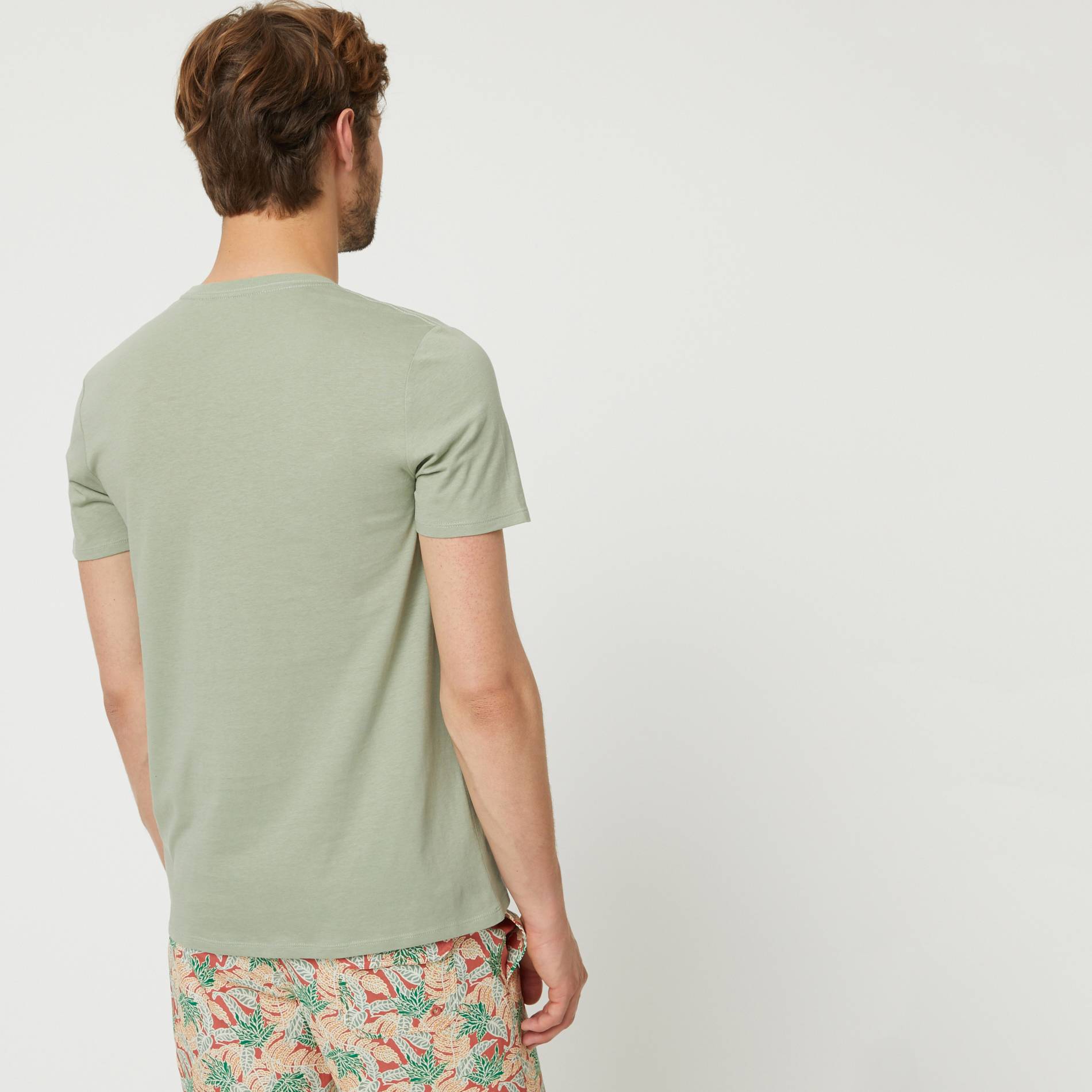 T-shirt imprime en coton BIO, Tilleul, large image number 1.0