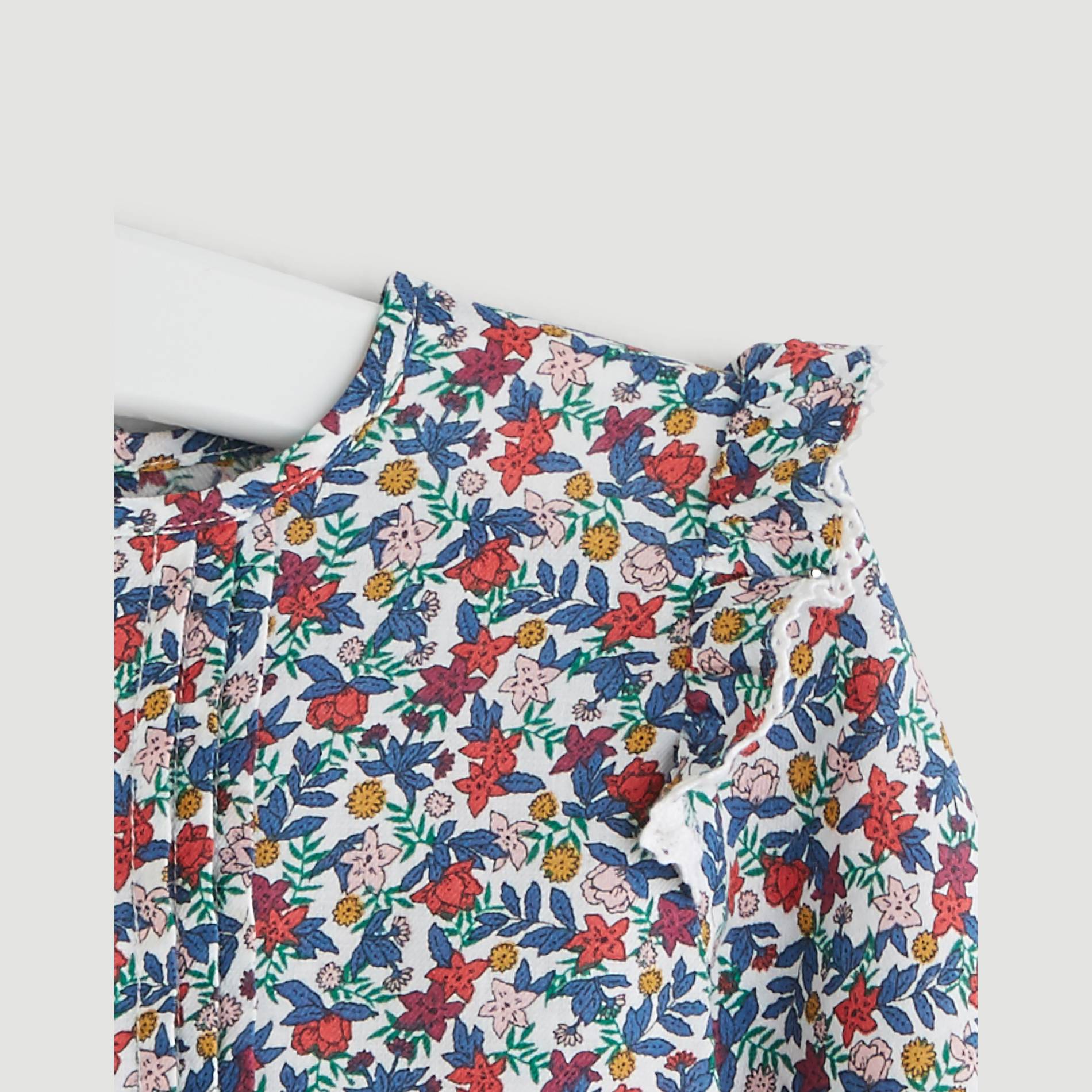 Blouse imprimée, Ecru, large image number 2.0