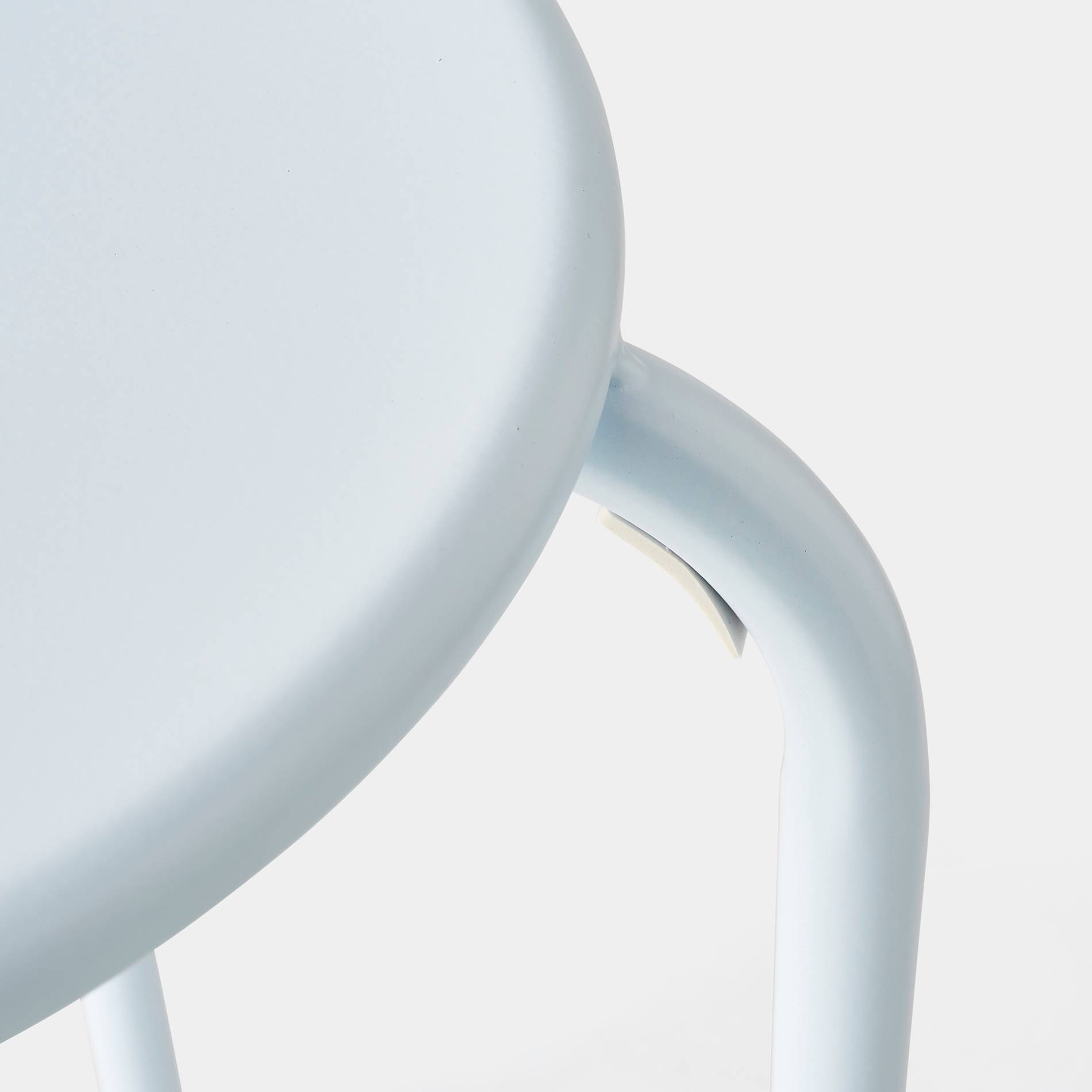 Tabouret empilable, Bleu pâle, large image number 1.0