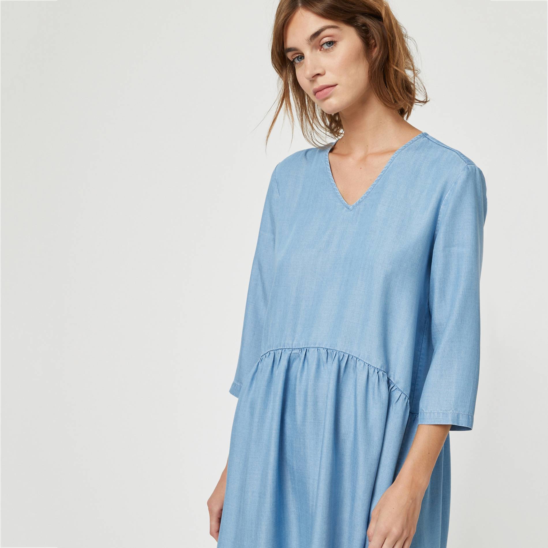 Robe housse manches courtes, Bleu, large image number 0