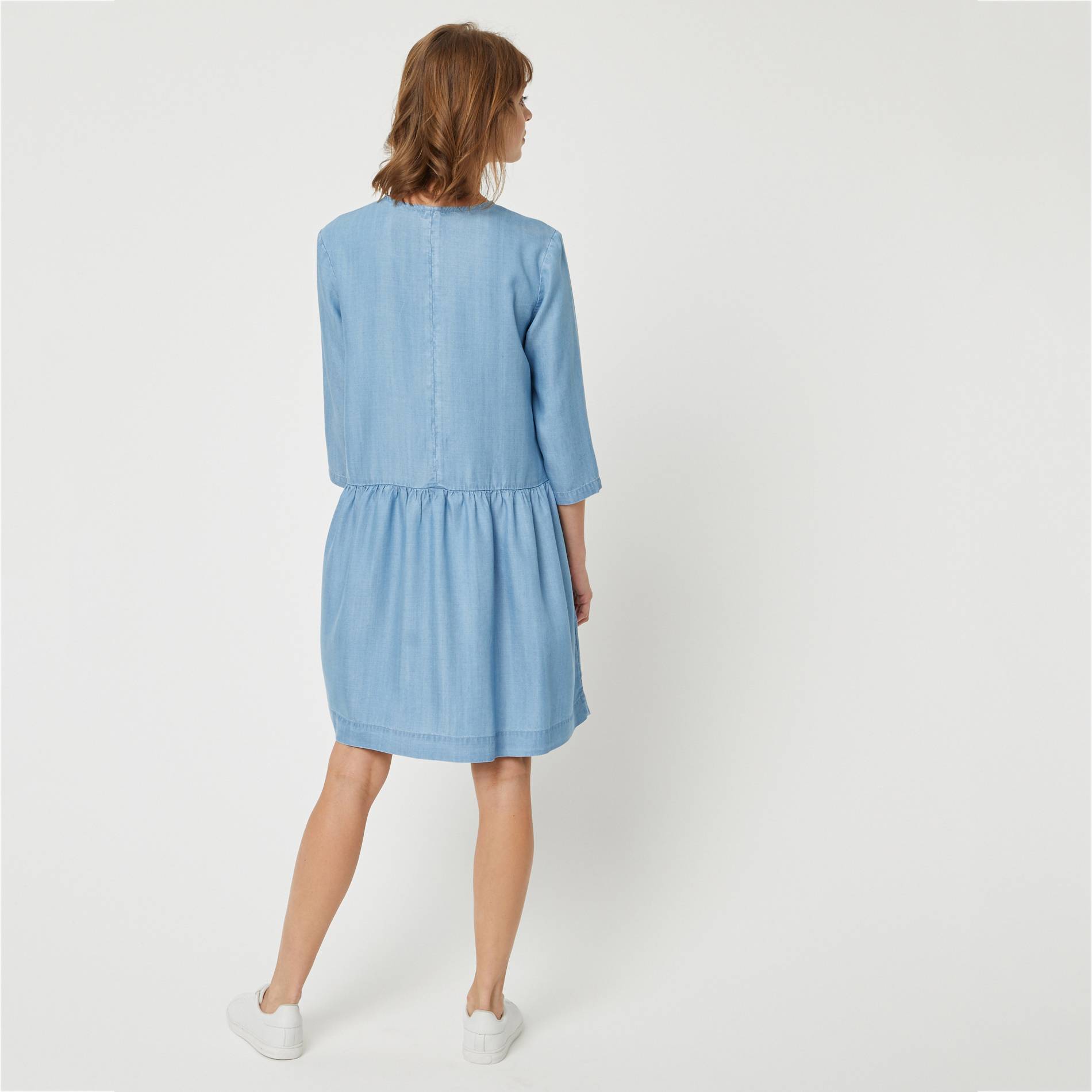 Robe housse manches courtes, Bleu, large image number 1