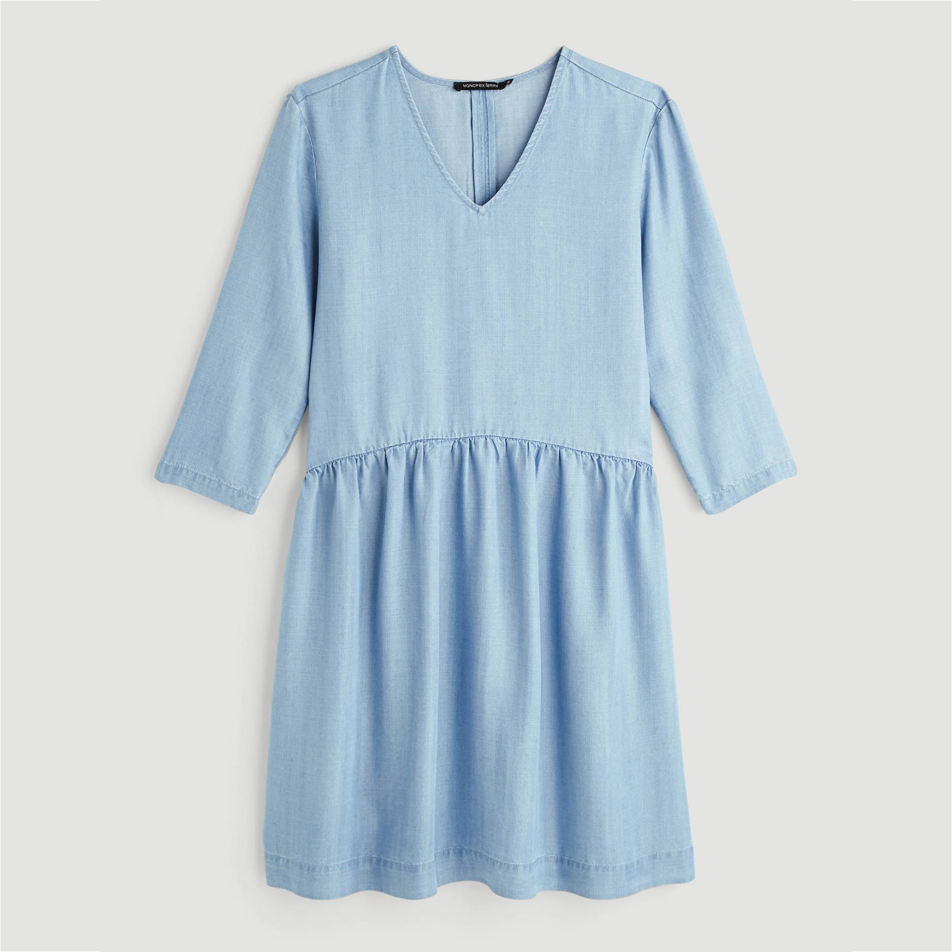 Robe housse manches courtes, Bleu, large image number 2