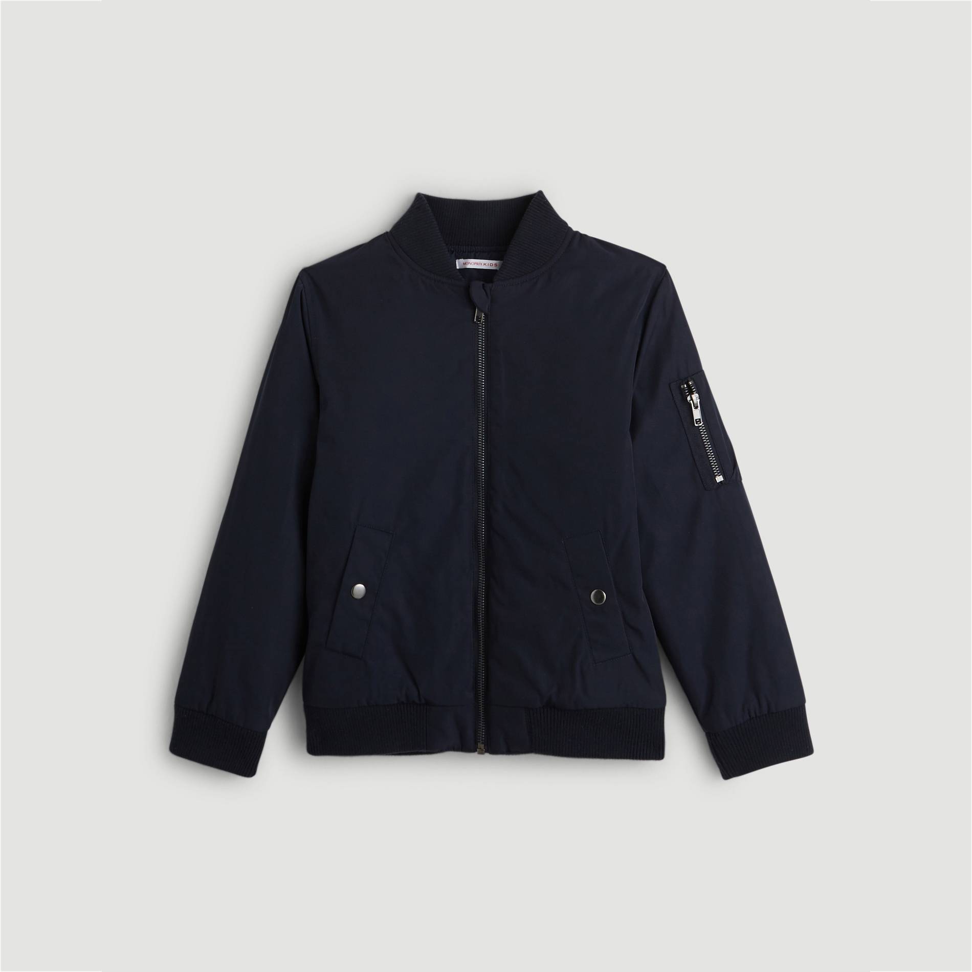 Bomber, Bleu marine, large image number 0