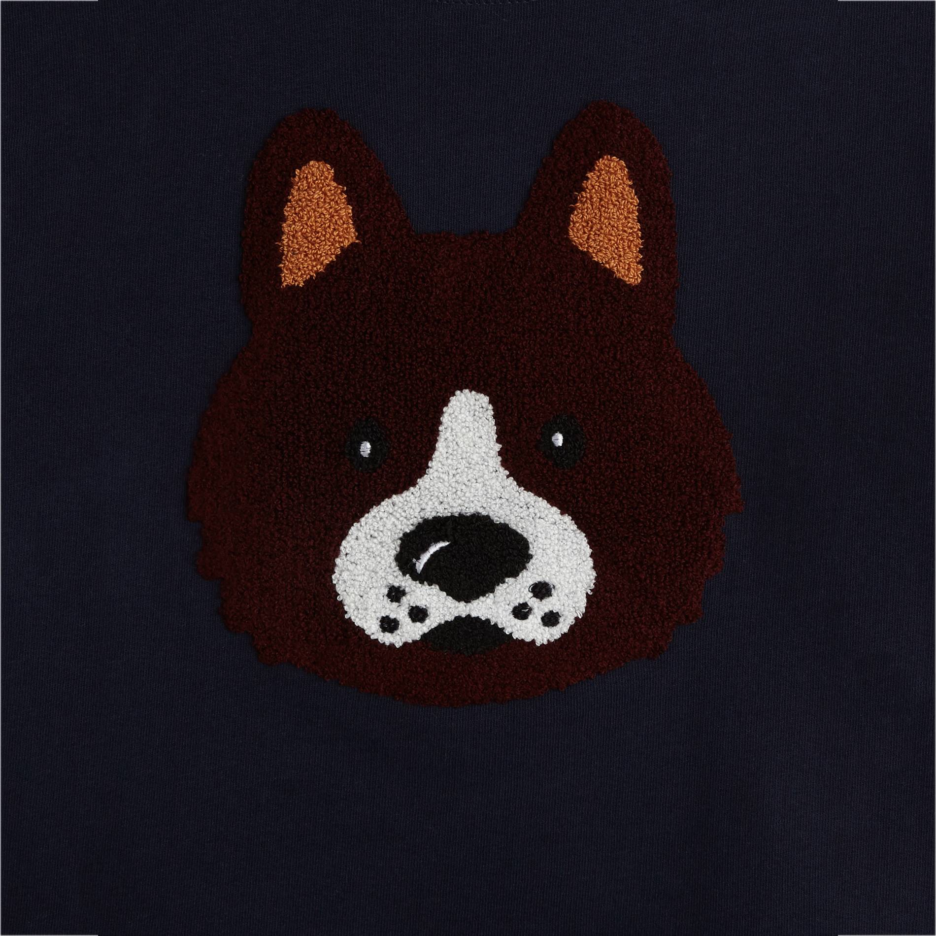 Sweat imprime, Bleu marine, large image number 2