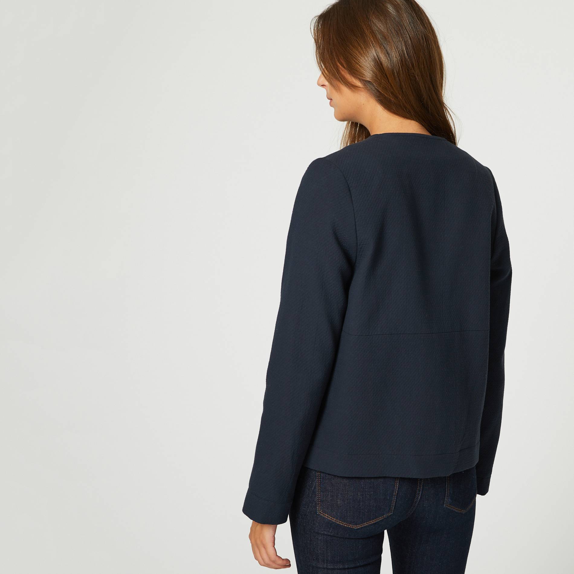 Veste courte, Bleu marine, large image number 1.0