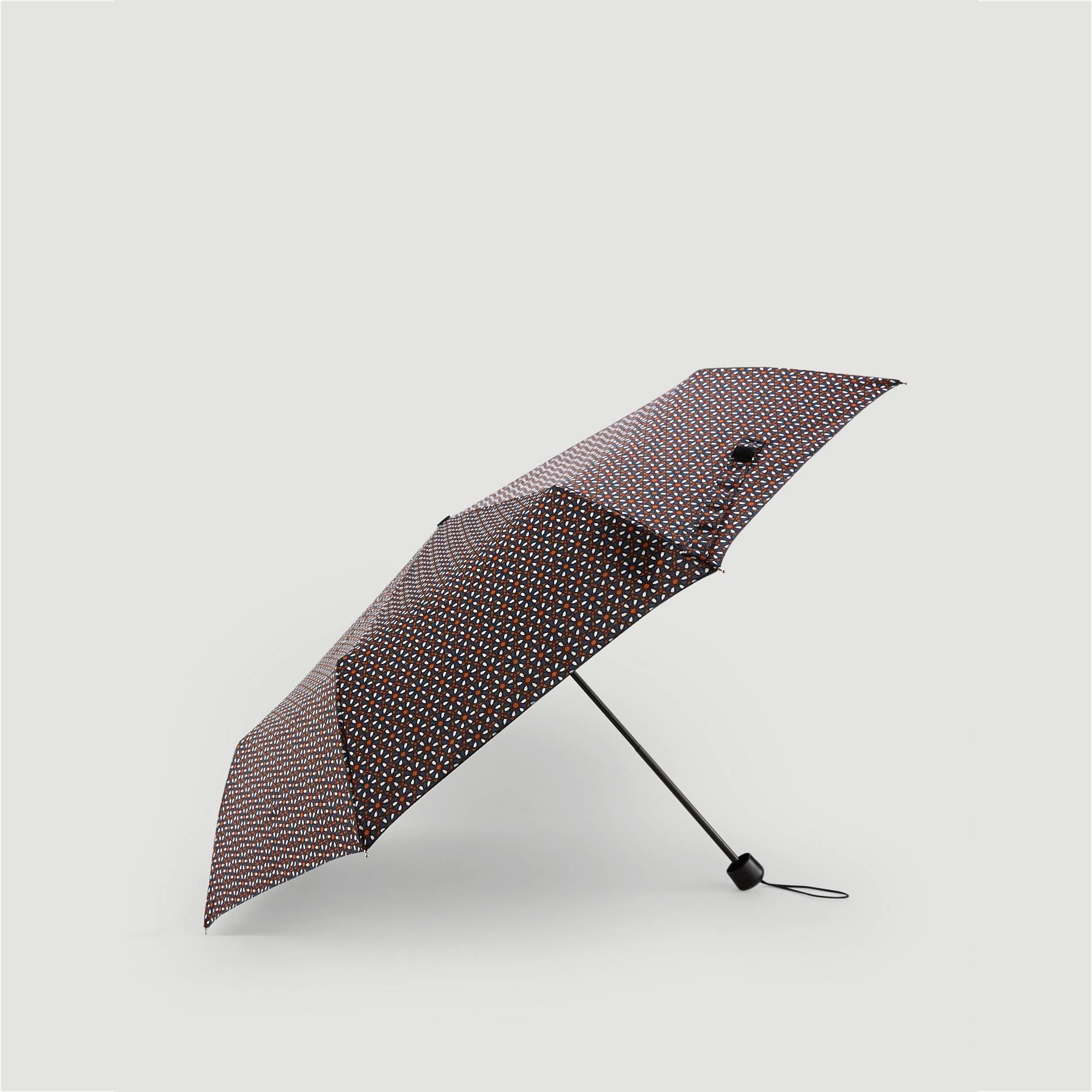 Parapluie imprime, Noir, large image number 0.0