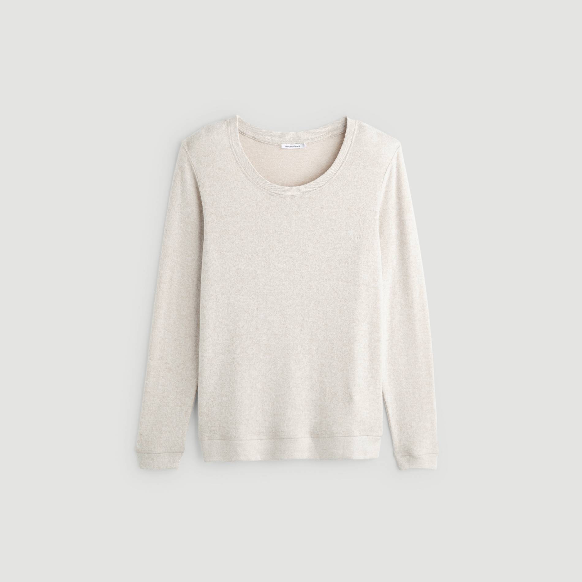 Sweat en doudou, Brun clair, large image number 2