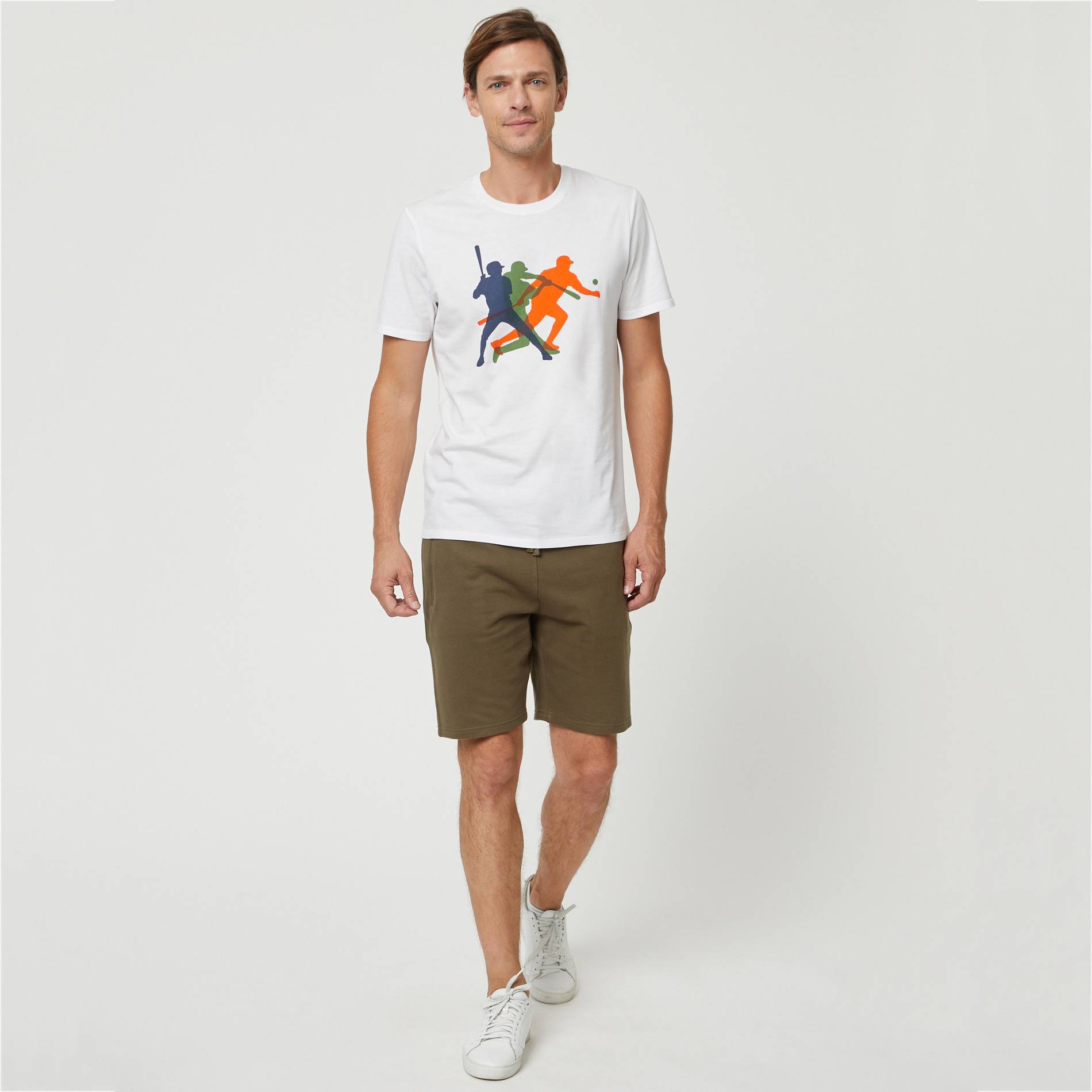 Bermuda - Monoprix Fit, Vert, large image number 0.0