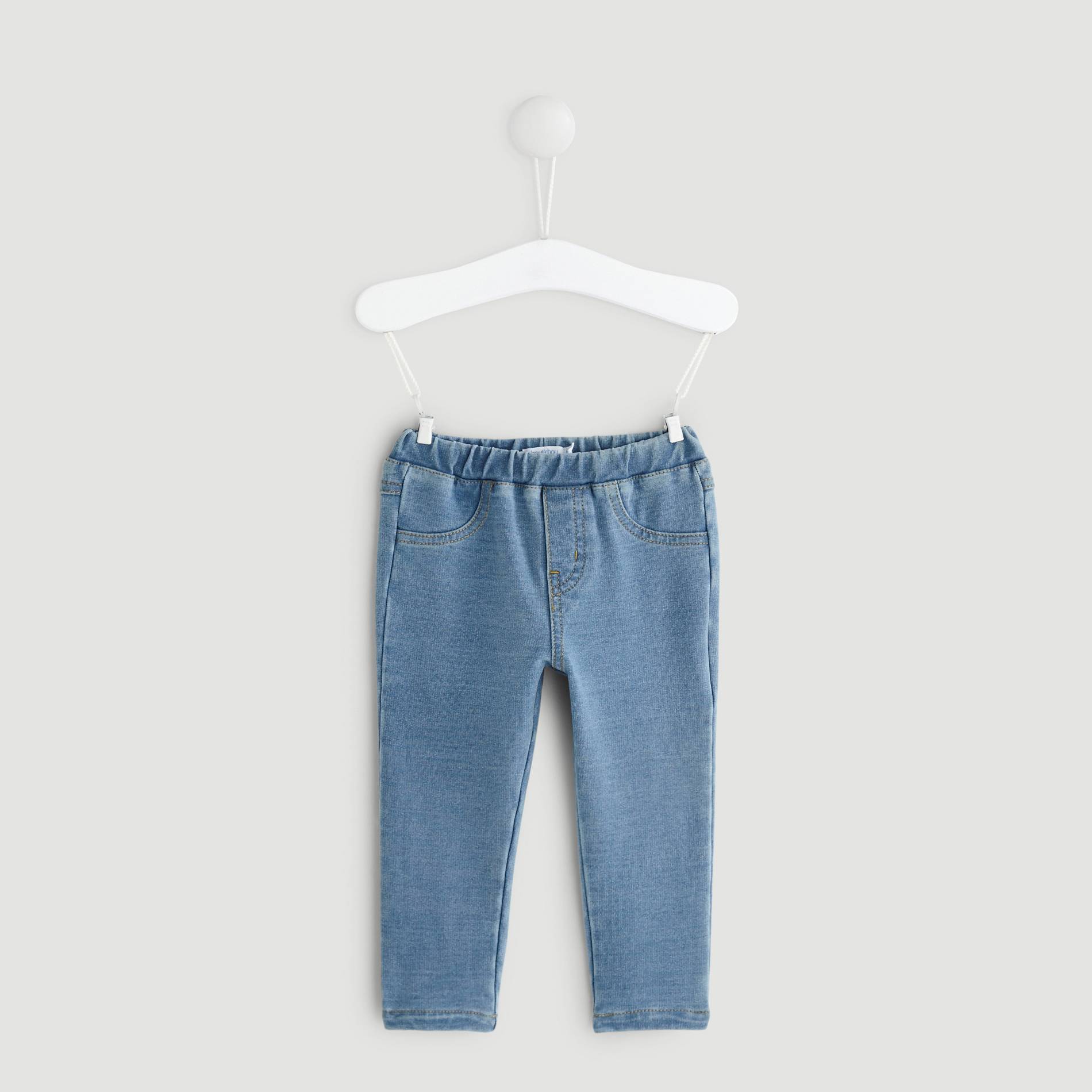 Jegging denim confort, Bleu pâle, large image number 0