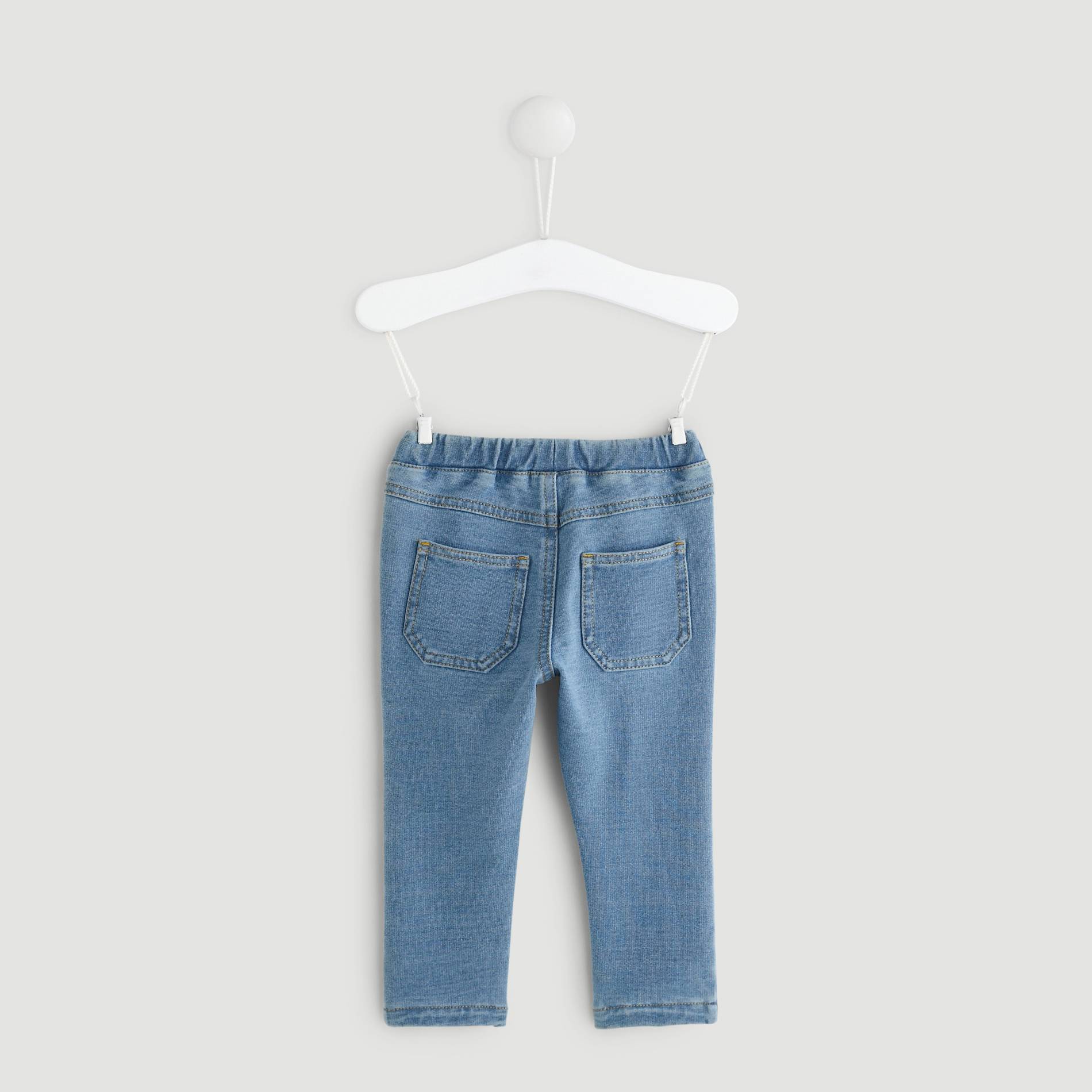 Jegging denim confort, Bleu pâle, large image number 1