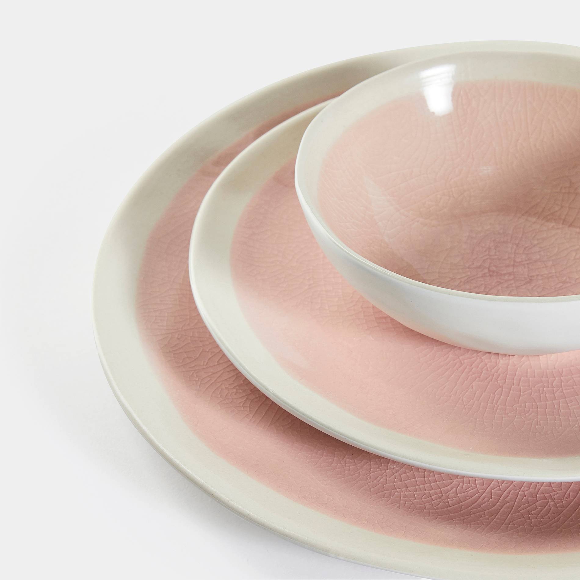 Assiette plate réactive, Bois de rose, large image number 1