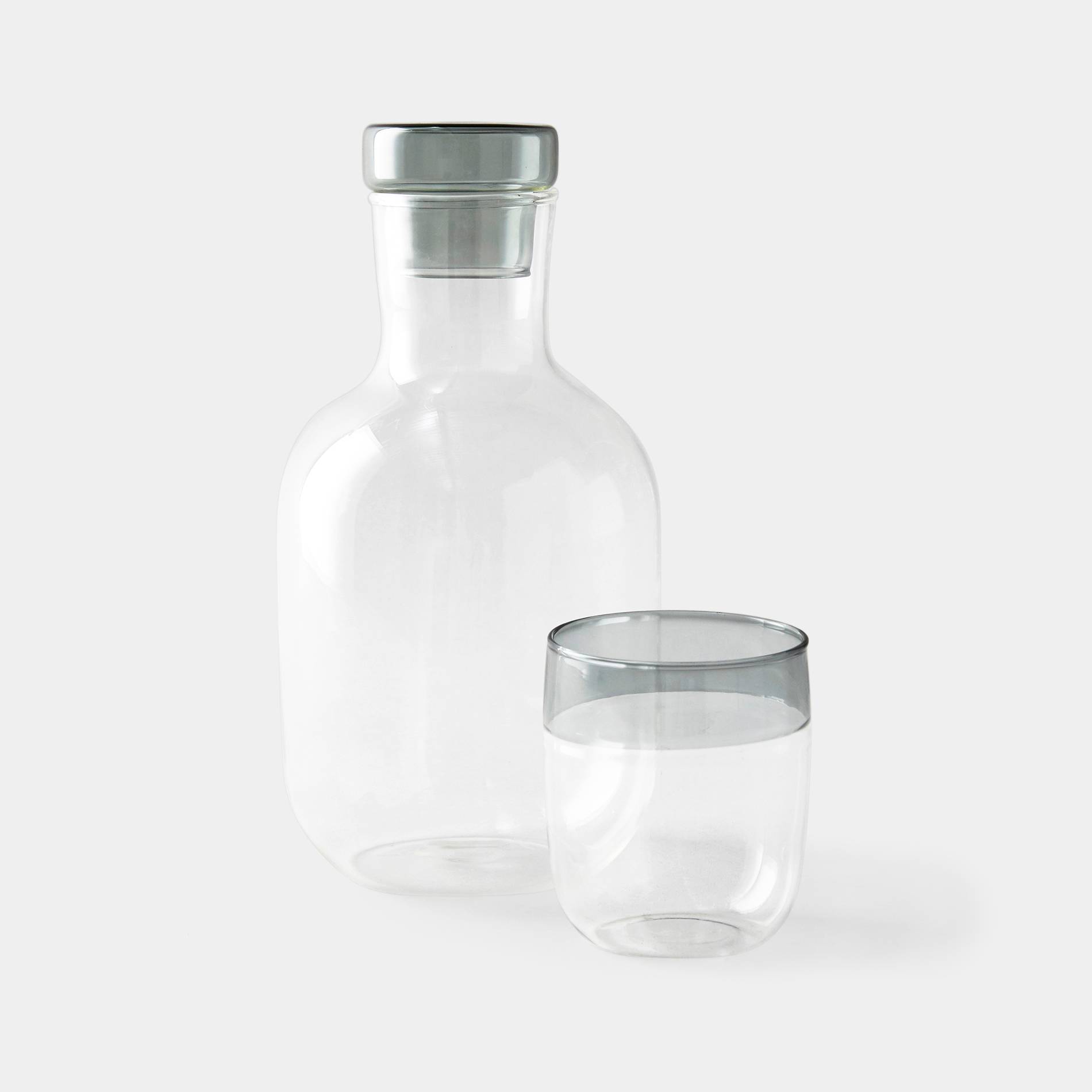 Carafe avec bouchon, Ecru, large image number 1