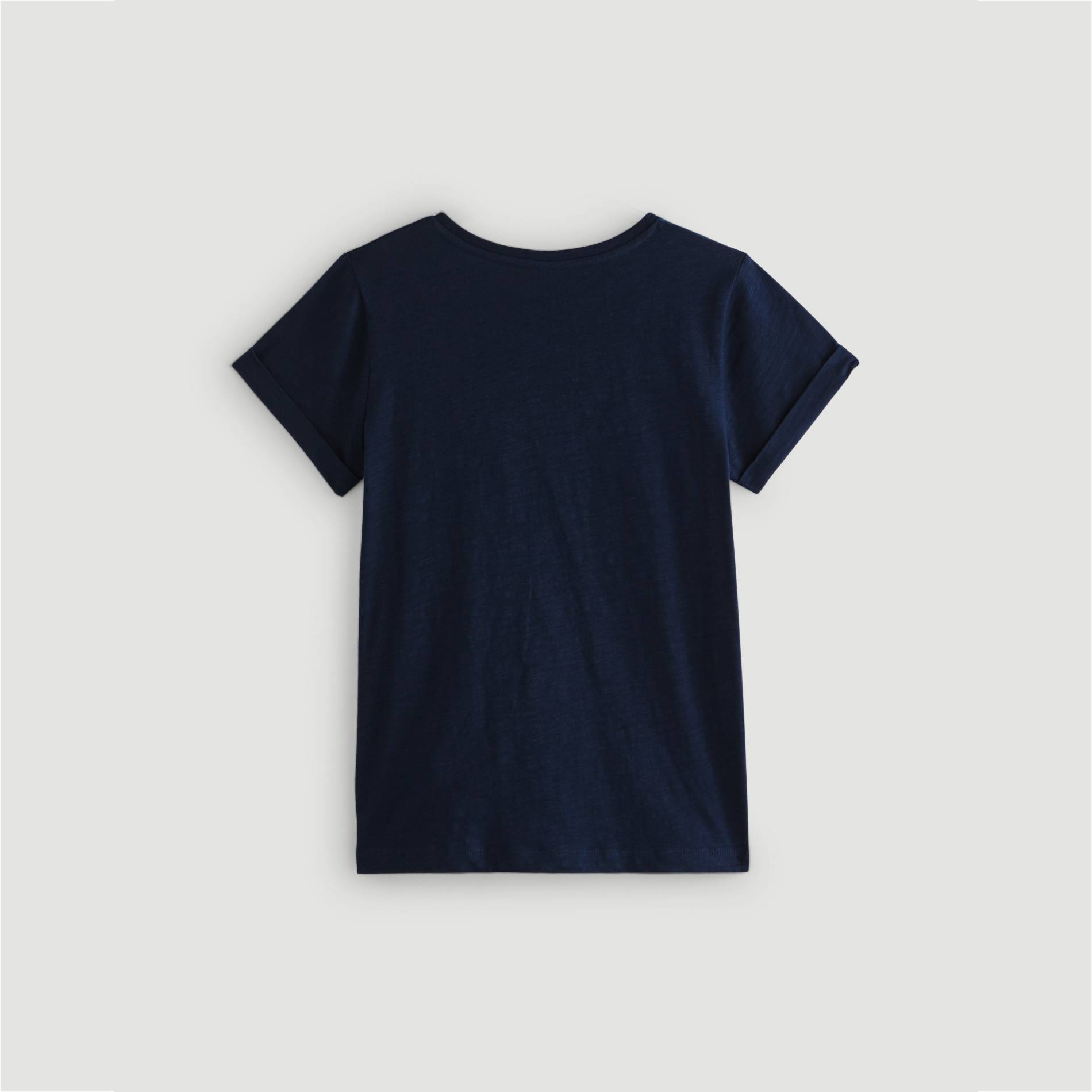 T-shirt manches courtes imprime - Monoprix fit, Bleu marine, large image number 2