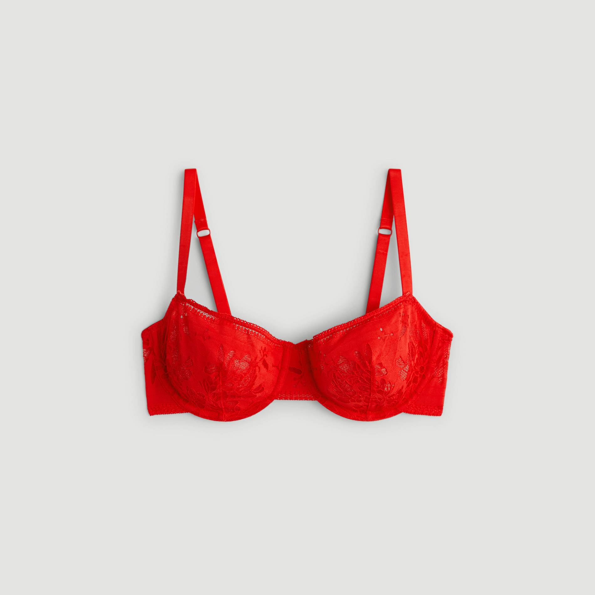 Soutien-gorge corbeille, Rouge, large image number 2.0