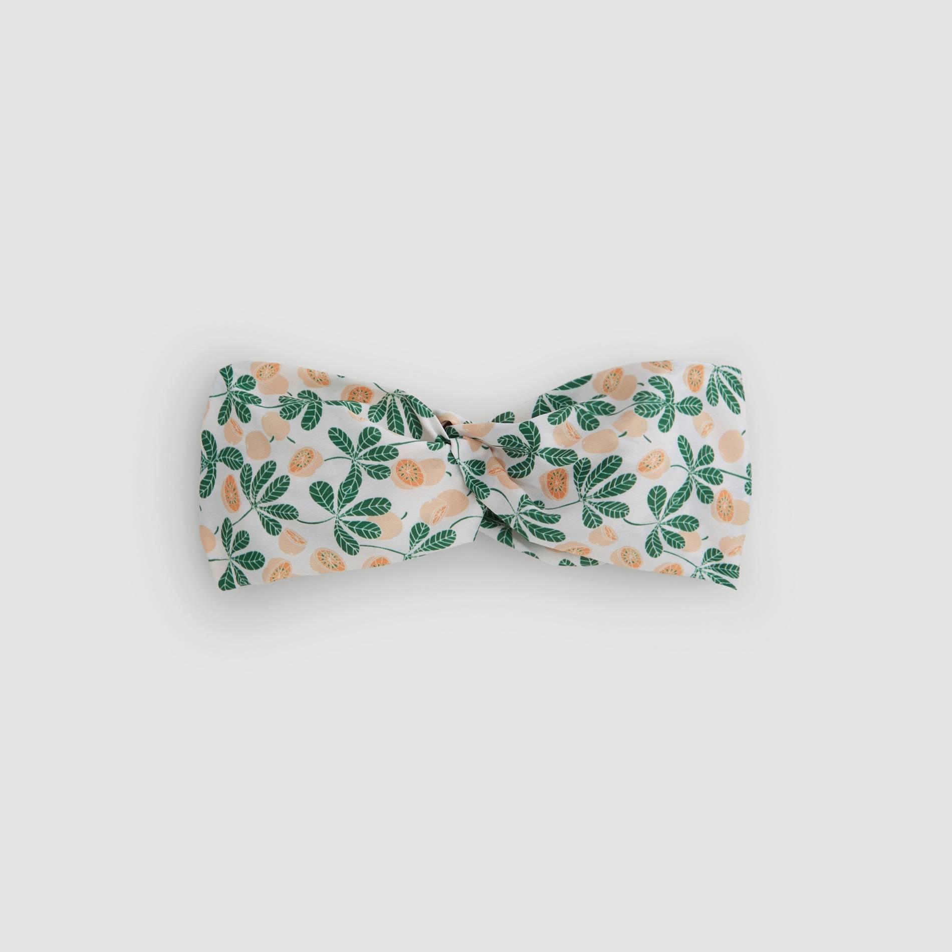 Bandeau imprime fruits, Blanc, large image number 0