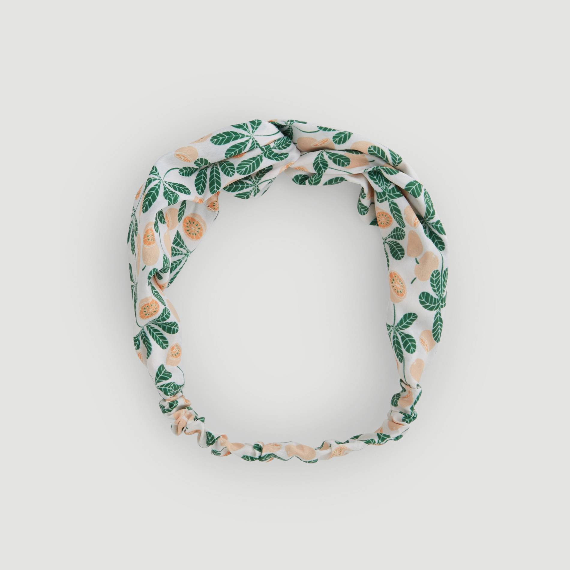 Bandeau imprime fruits, Blanc, large image number 1