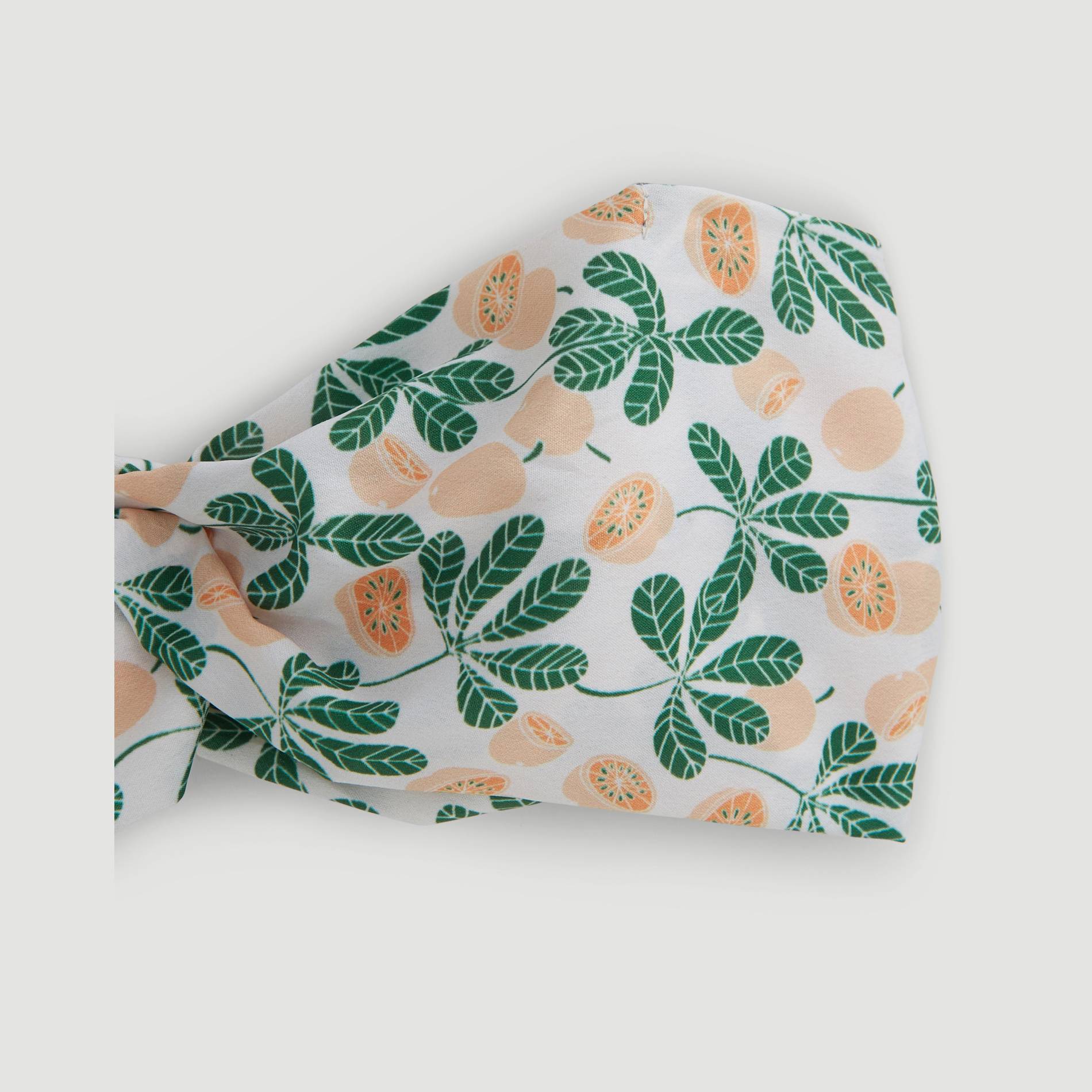 Bandeau imprime fruits, Blanc, large image number 2