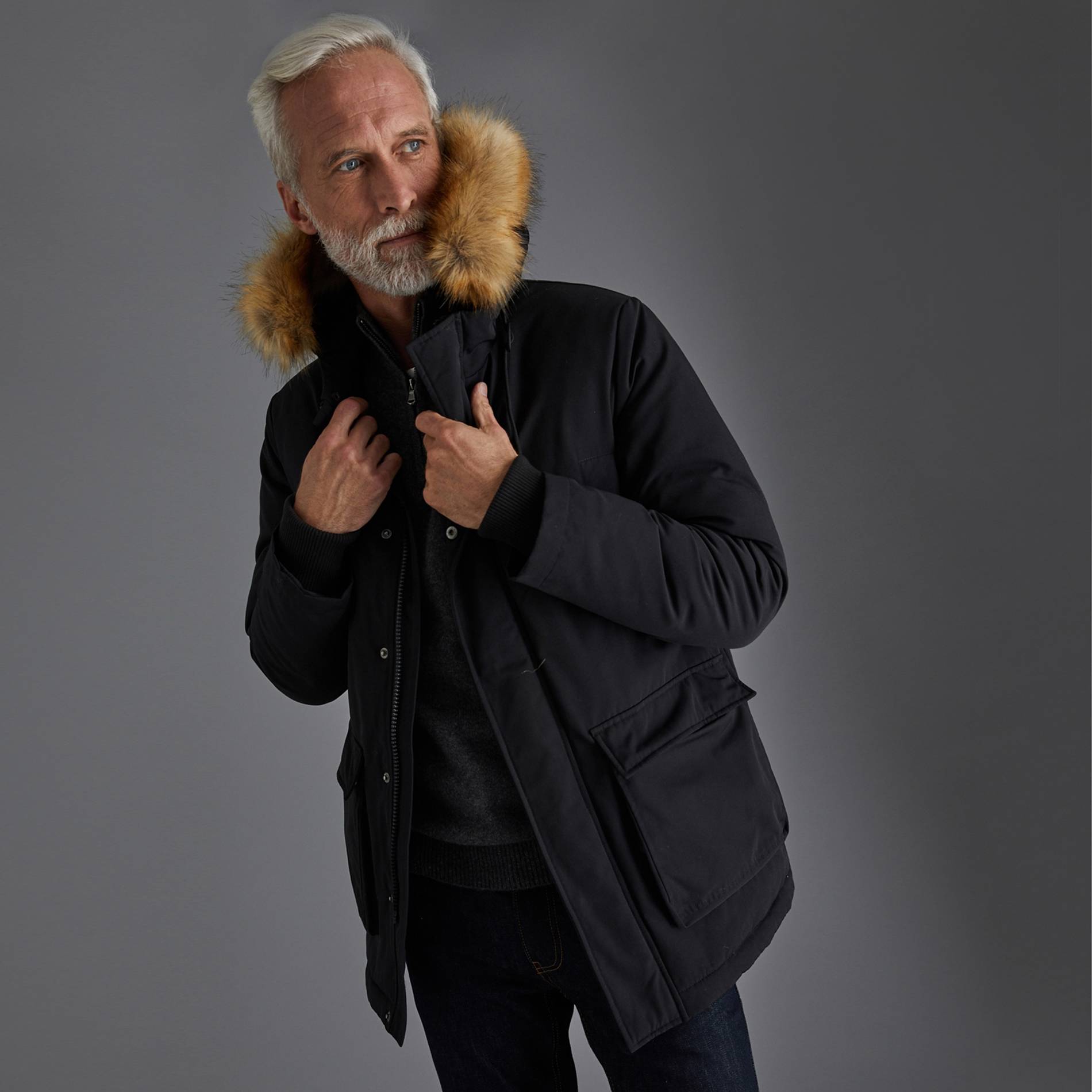 Parka, Noir, large image number 0.0