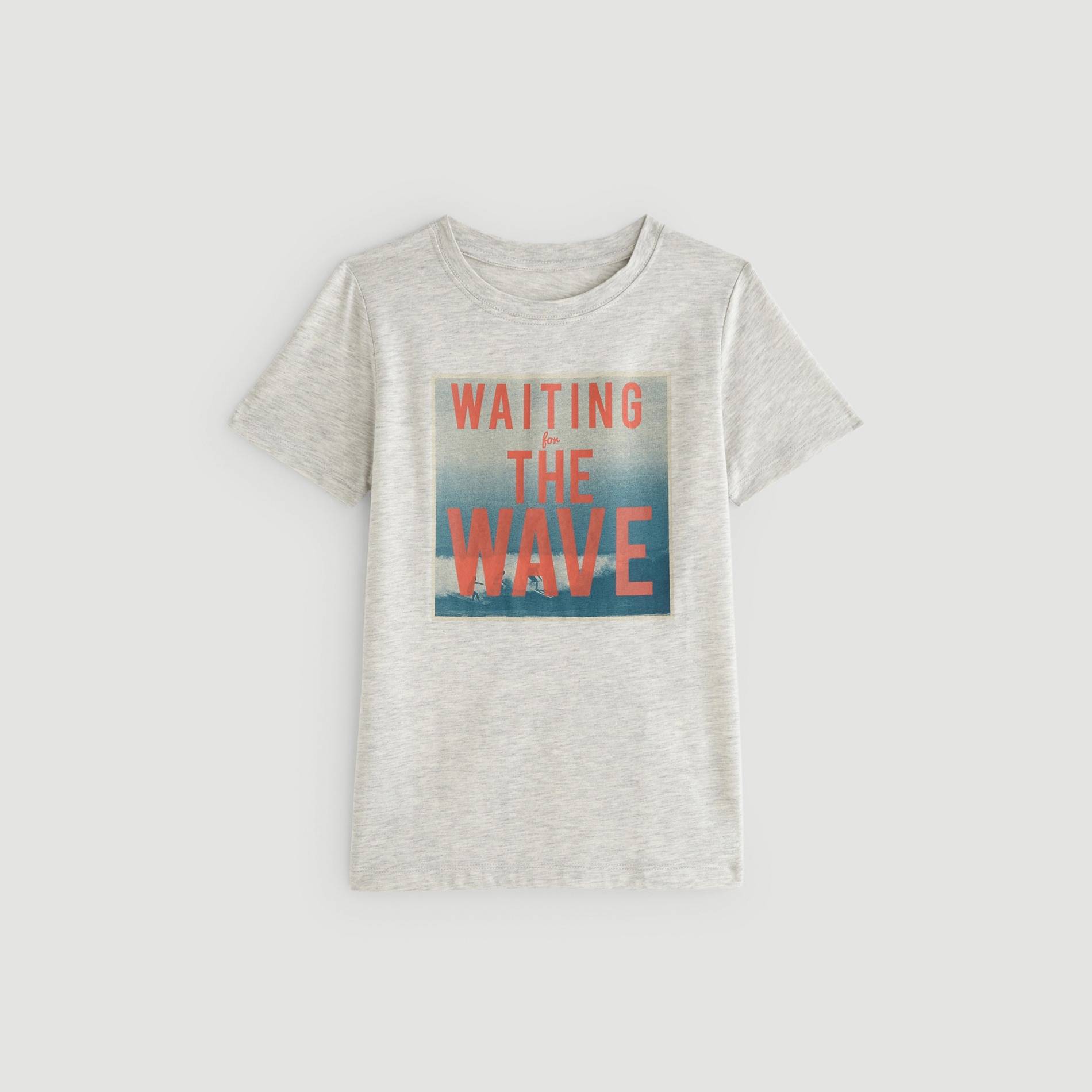 T-shirt manches courtes, Gris moyen, large image number 0
