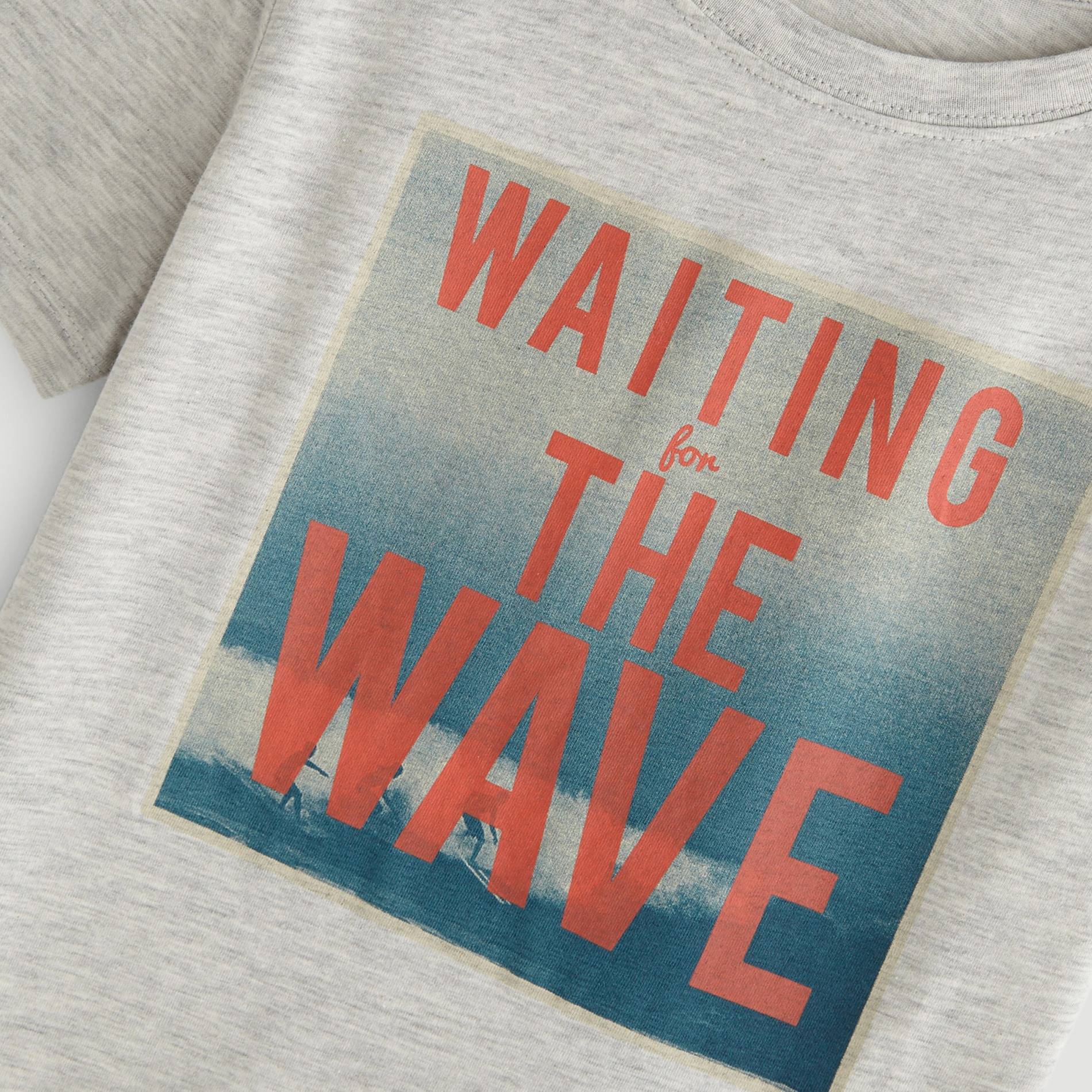 T-shirt manches courtes, Gris moyen, large image number 2.0
