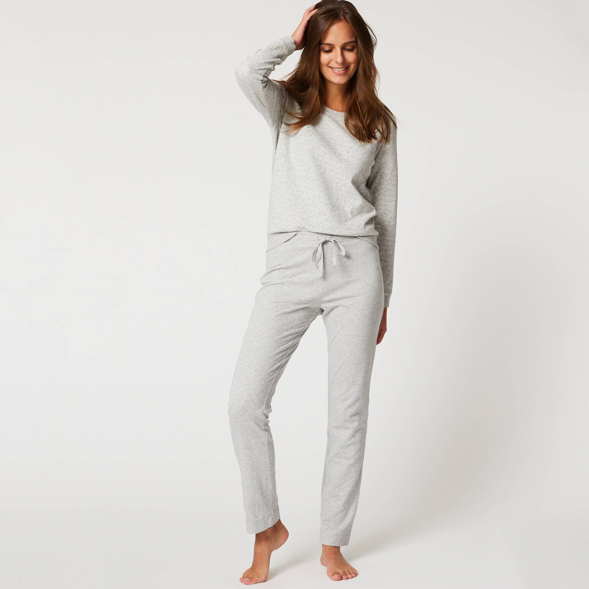 Pyjama double-face, Gris moyen, large image number 0
