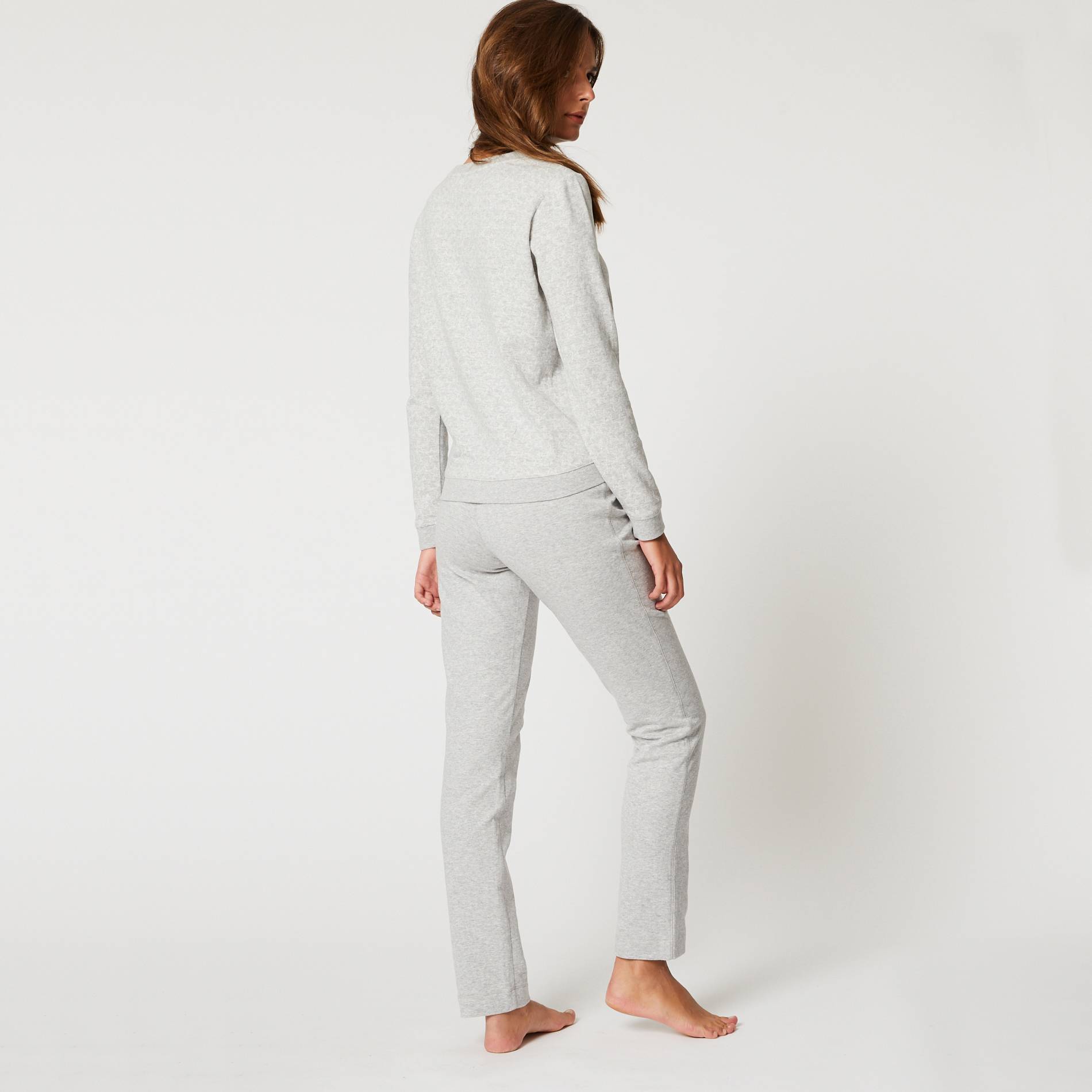 Pyjama double-face, Gris moyen, large image number 1.0
