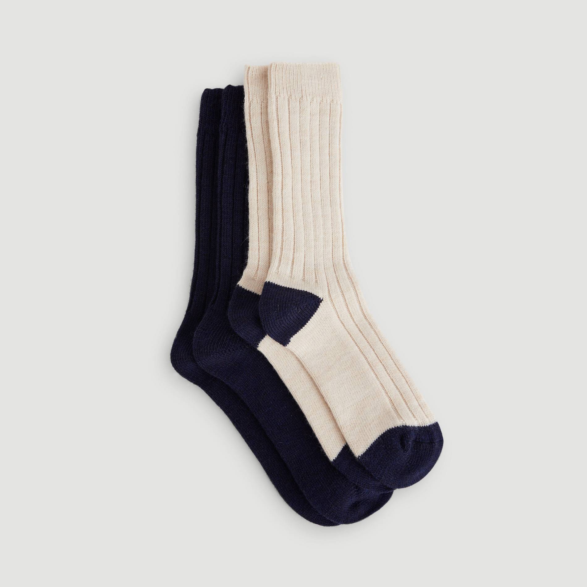 Lot de 2 paires de chaussettes, Bleu marine, large image number 1.0