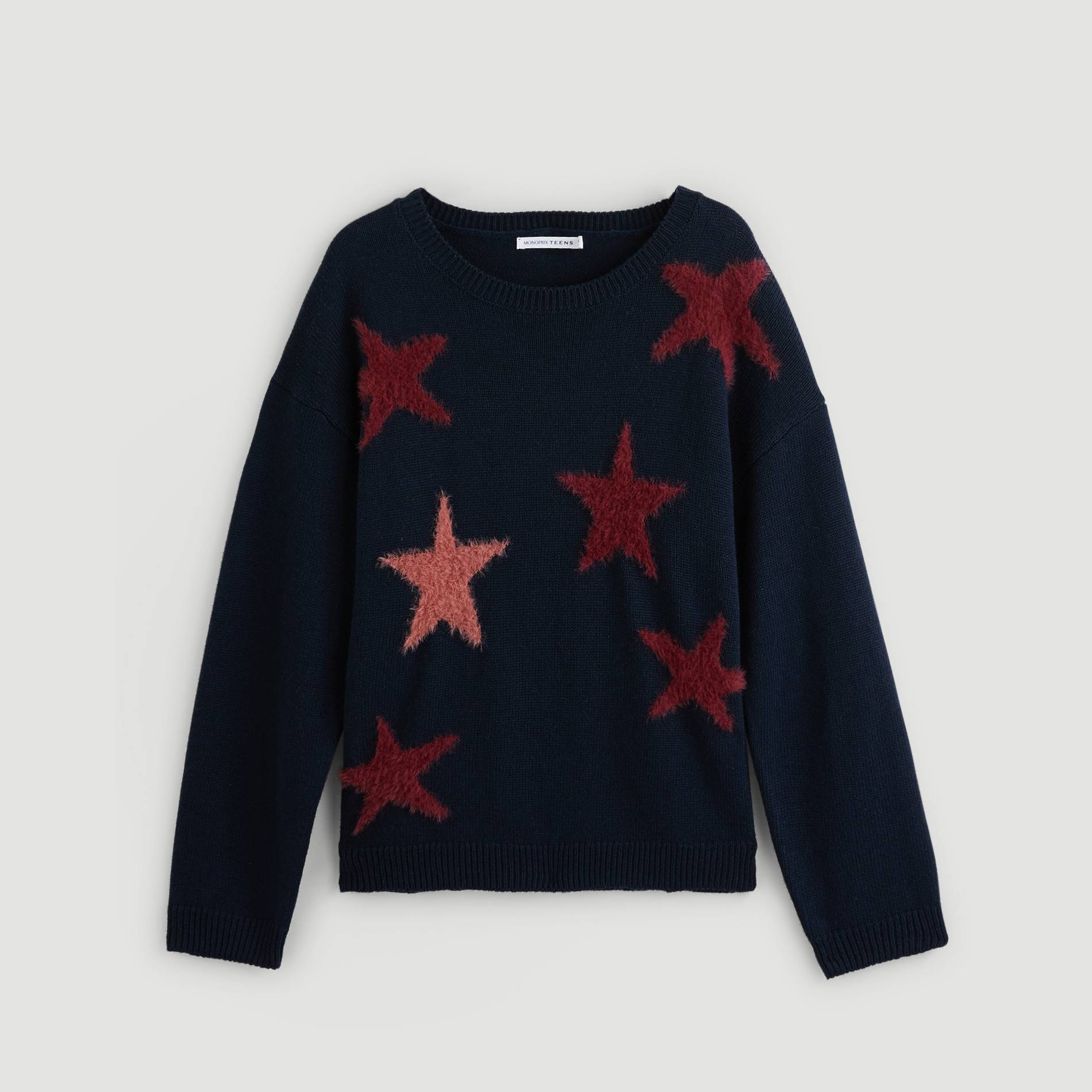 Pull imprime, Indigo, large image number 1