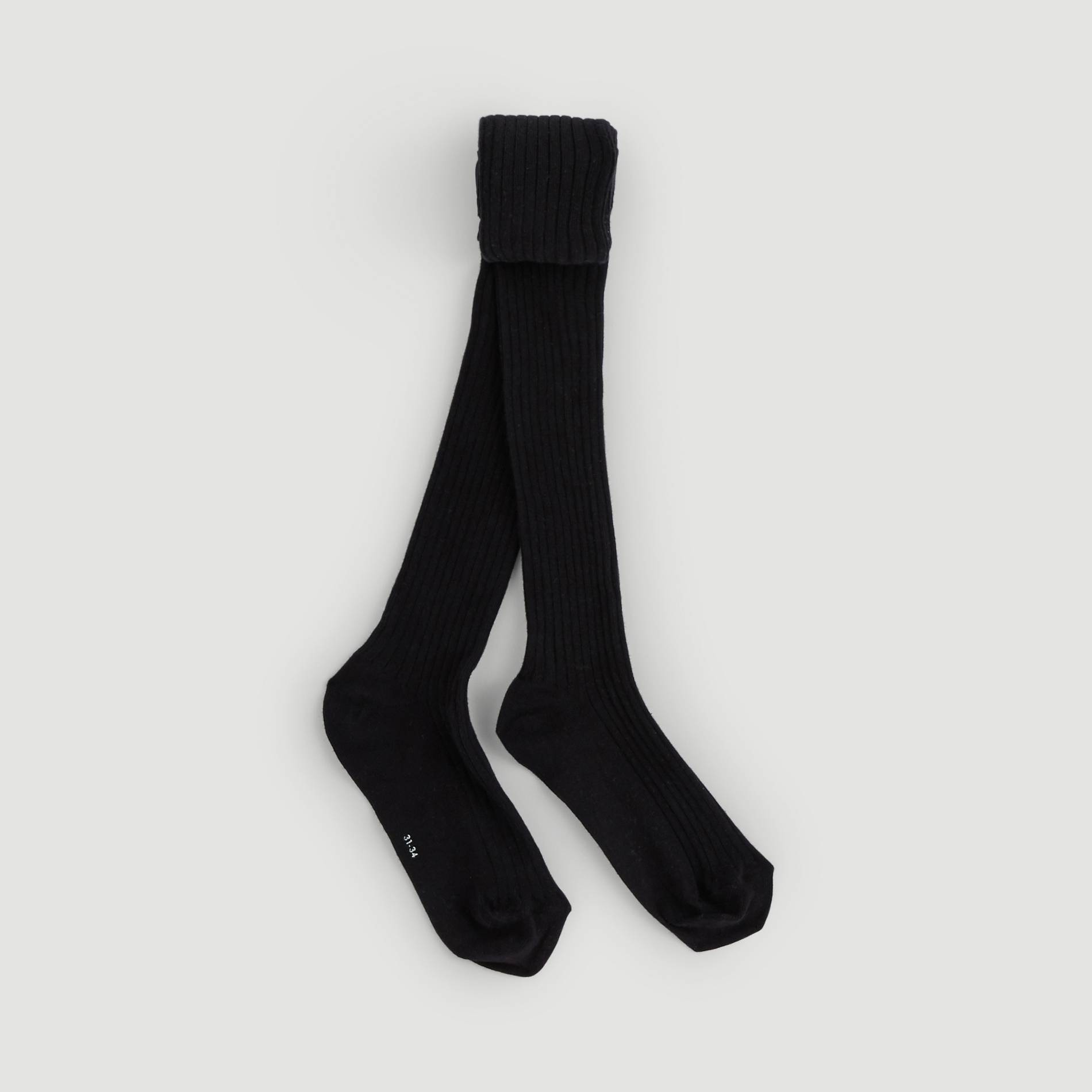 Collant coton - Oeko-Tex ®, Noir, large image number 0