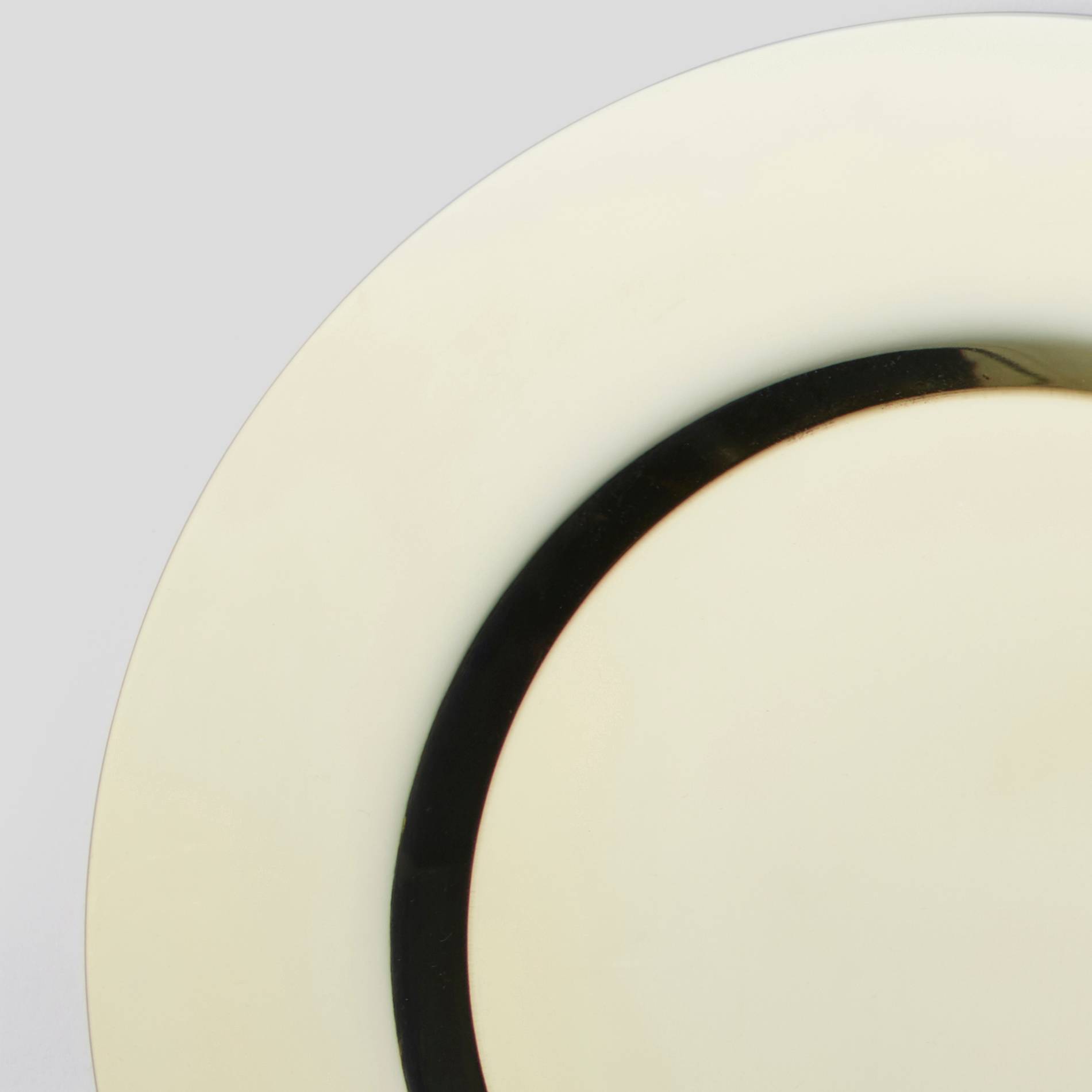 Sous assiette, Or, large image number 1