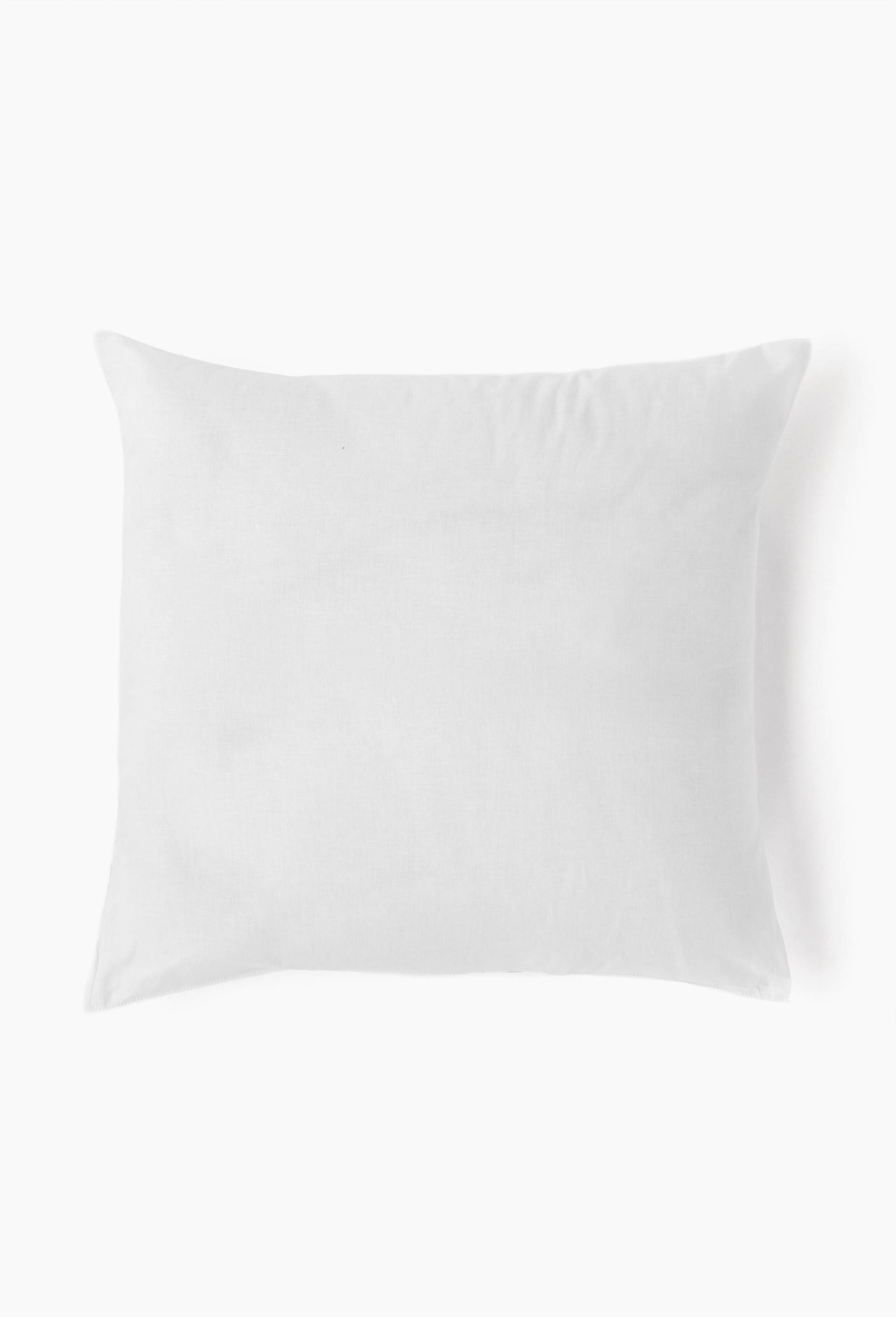 Oreiller "beaut&eacute;", 60x60cm, enveloppe 100% coton, garnissage 100% polyester, Blanc, large image number 0