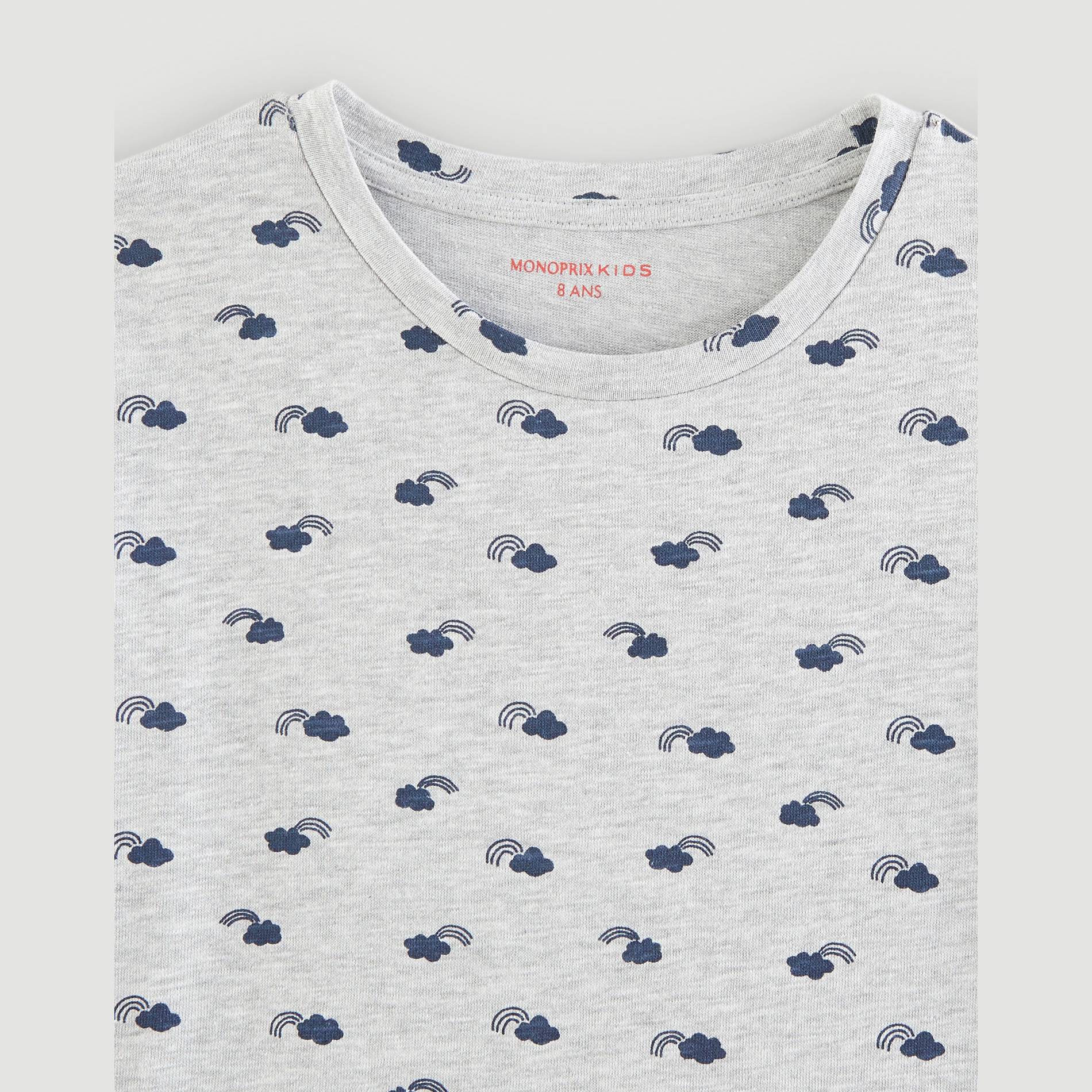 Robe imprime, Gris moyen, large image number 2