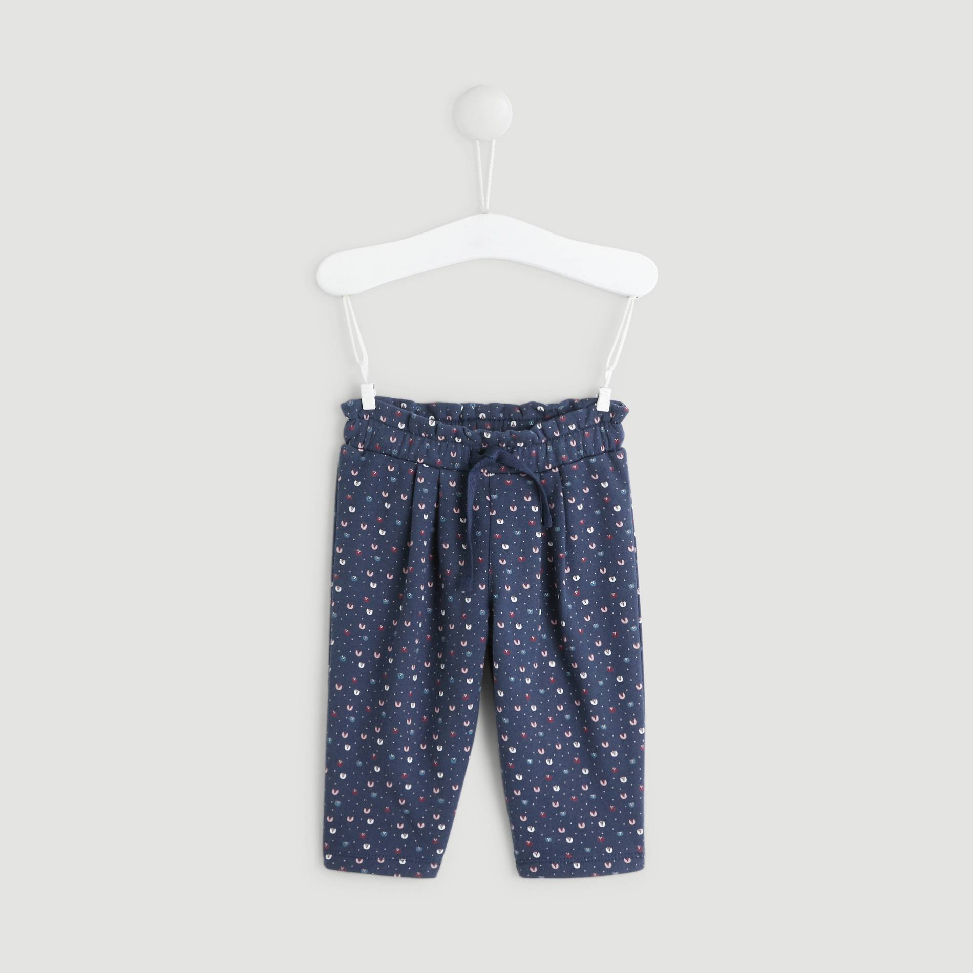 Pantalon imprime, Bleu marine, large image number 0.0