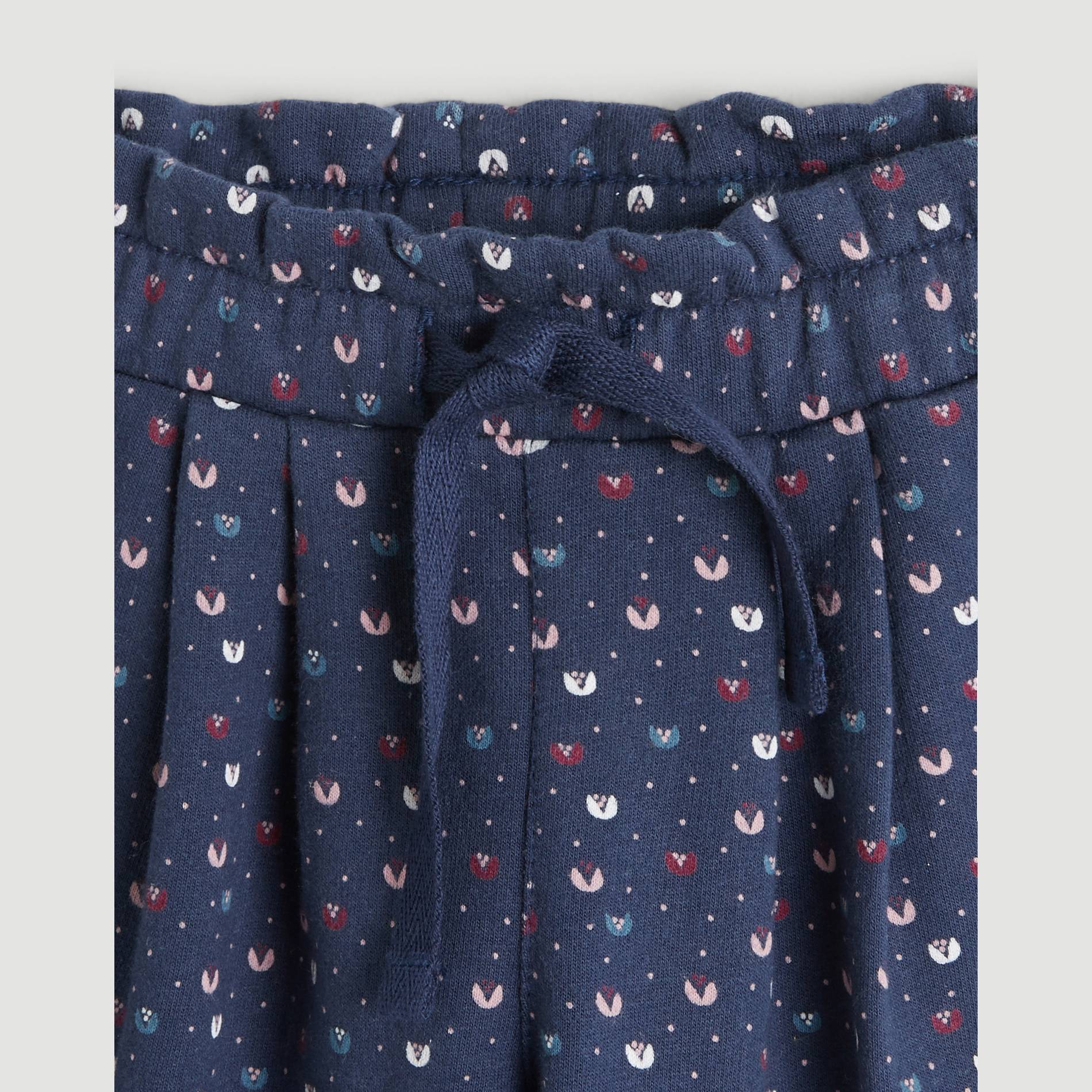 Pantalon imprime, Bleu marine, large image number 2.0