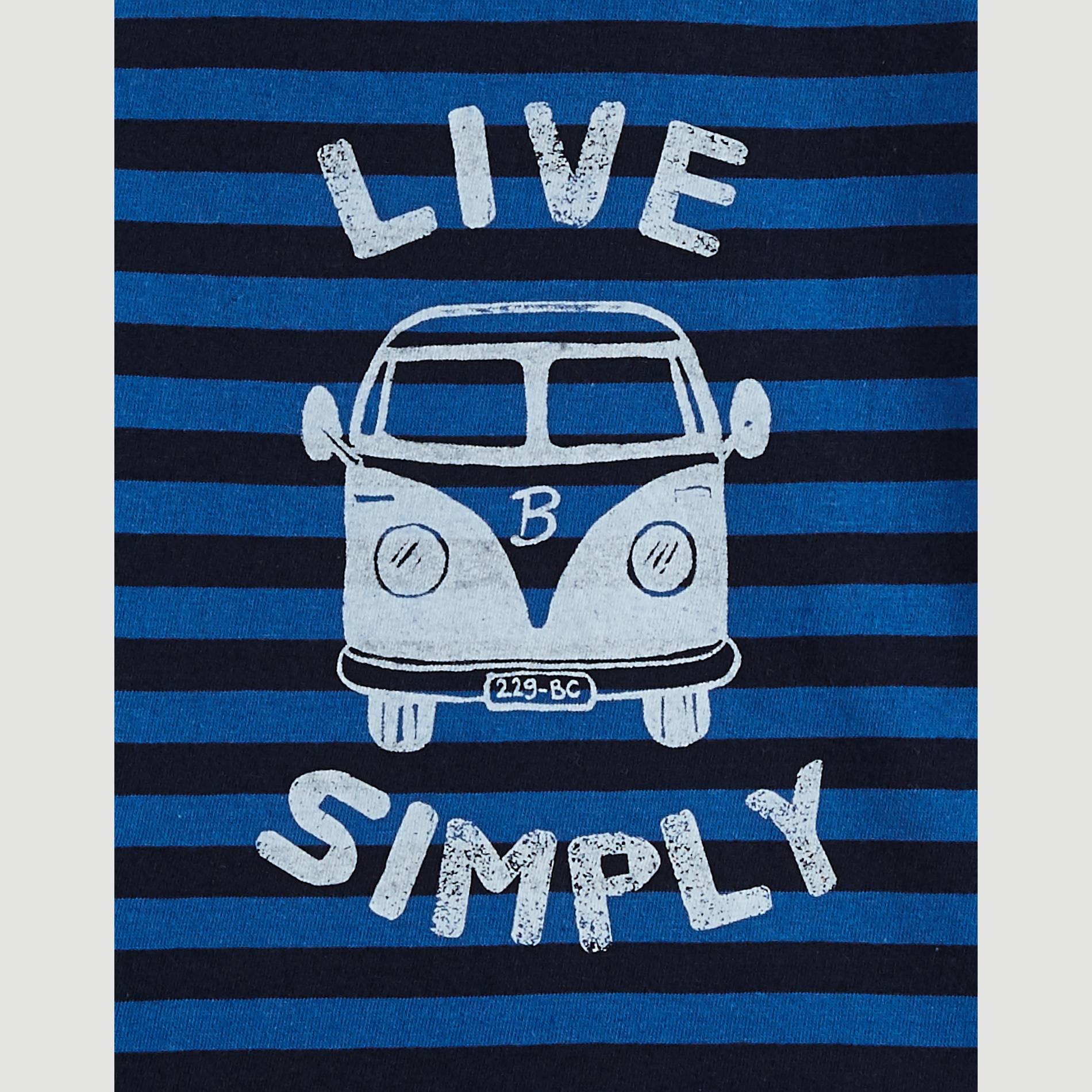 T-shirt manches longues imprime, Bleu vif, large image number 2.0
