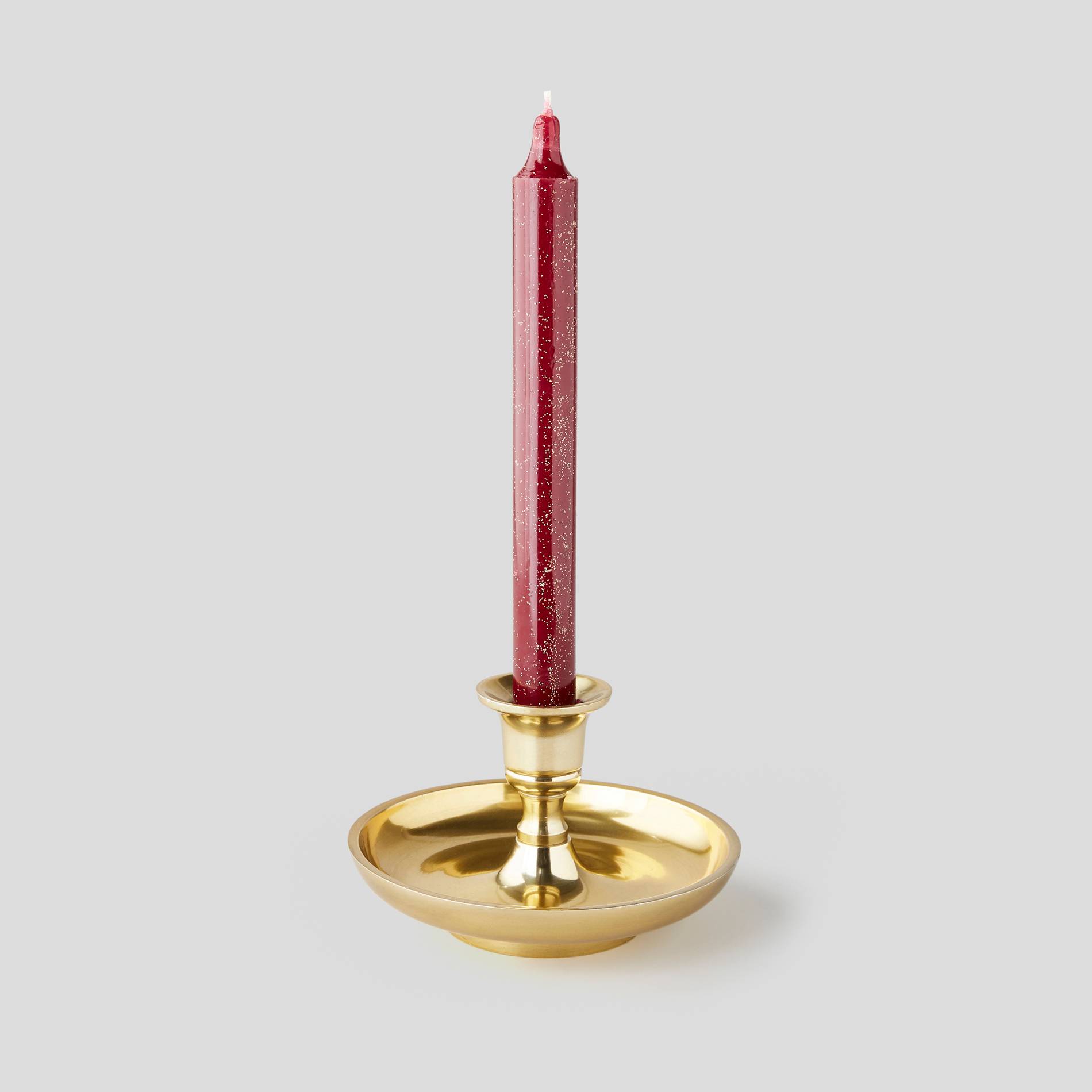 Bougie flambeau irisée, Bordeaux, large image number 0