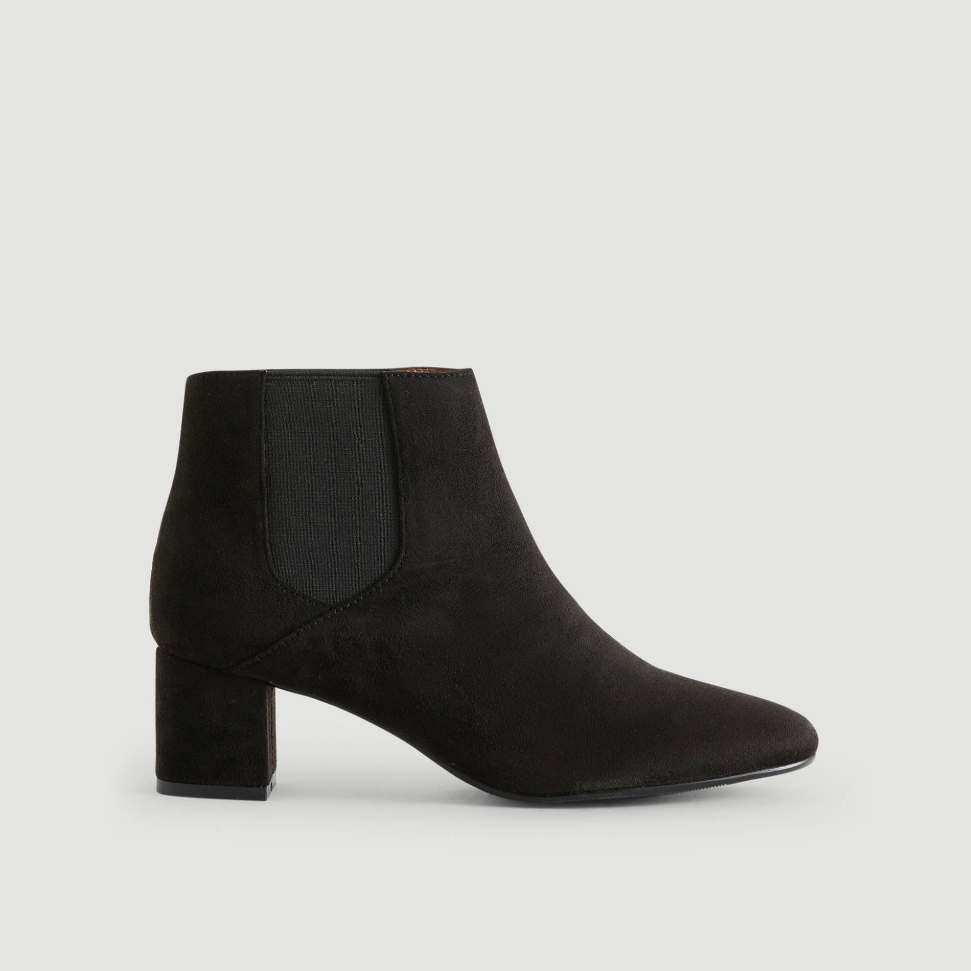 Bottines a talon, Noir, large image number 1