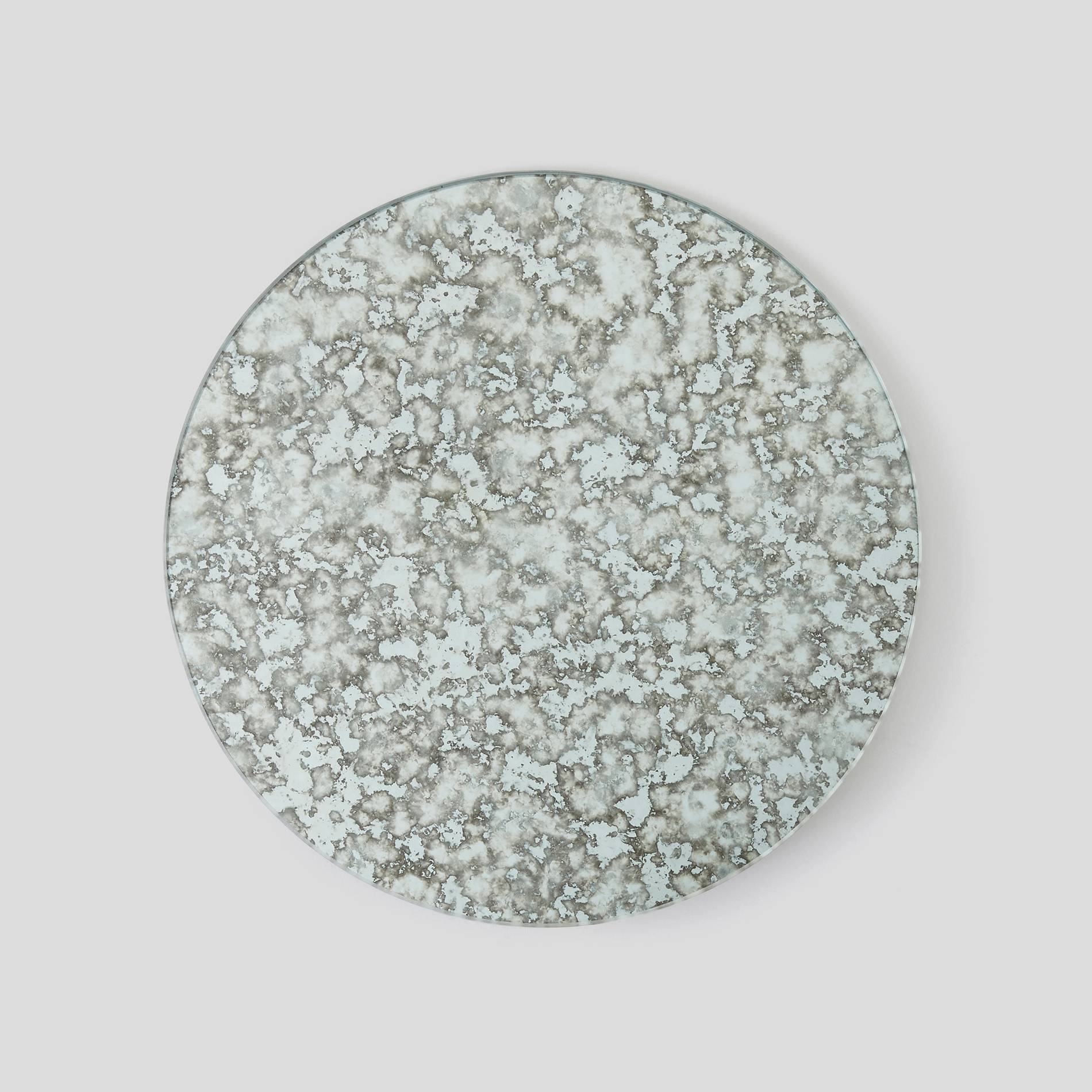Dessous de bougie rond, Blanc, large image number 0