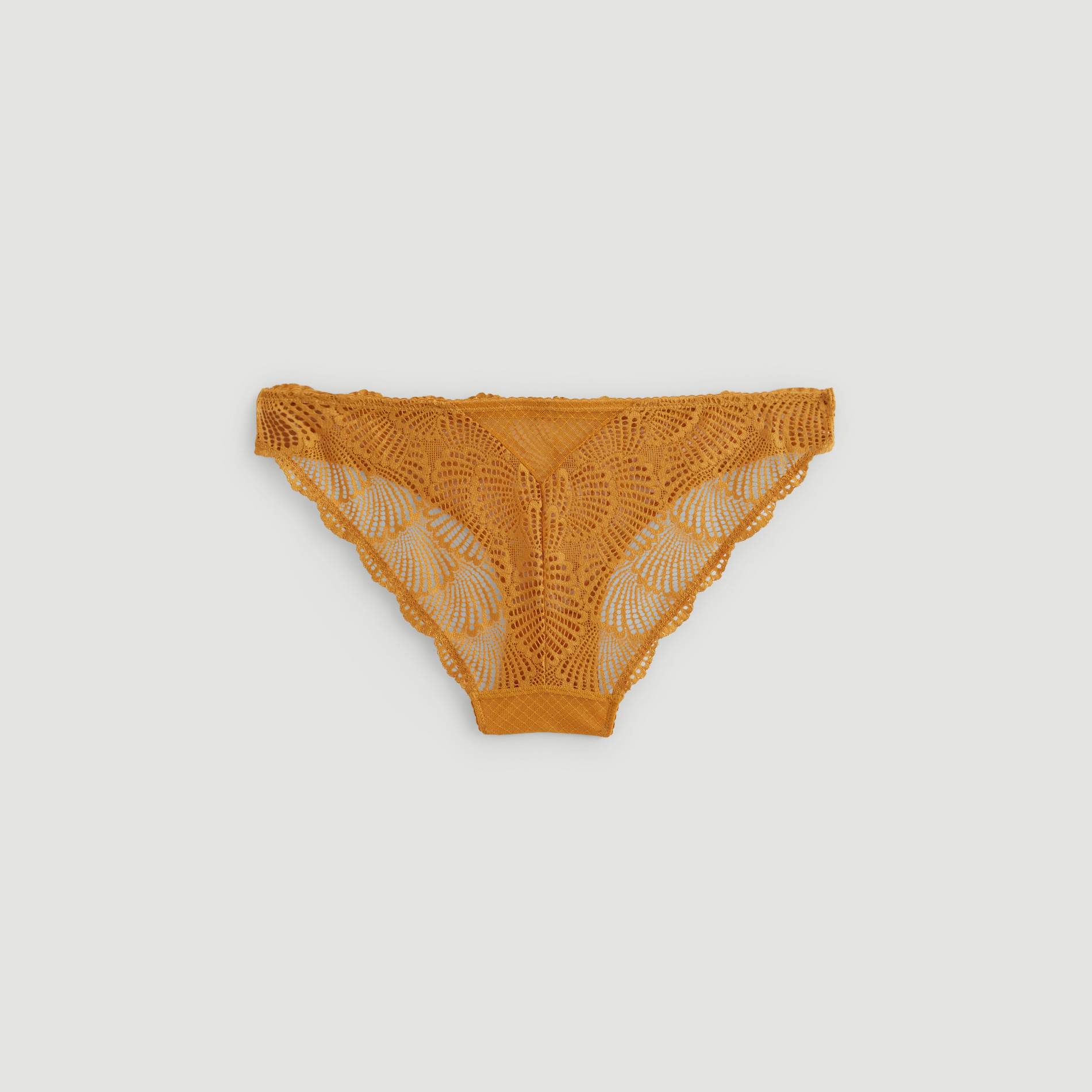 Culotte en dentelle, Safran, large image number 1.0