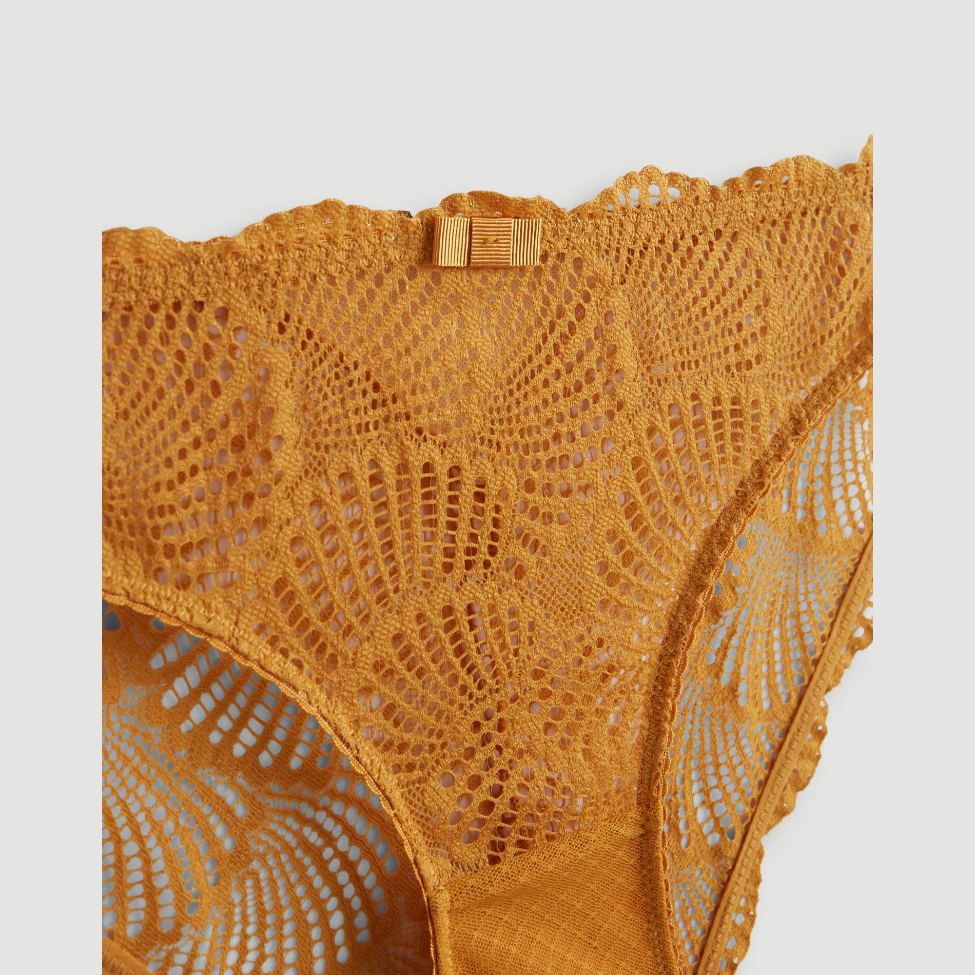 Culotte en dentelle, Safran, large image number 2