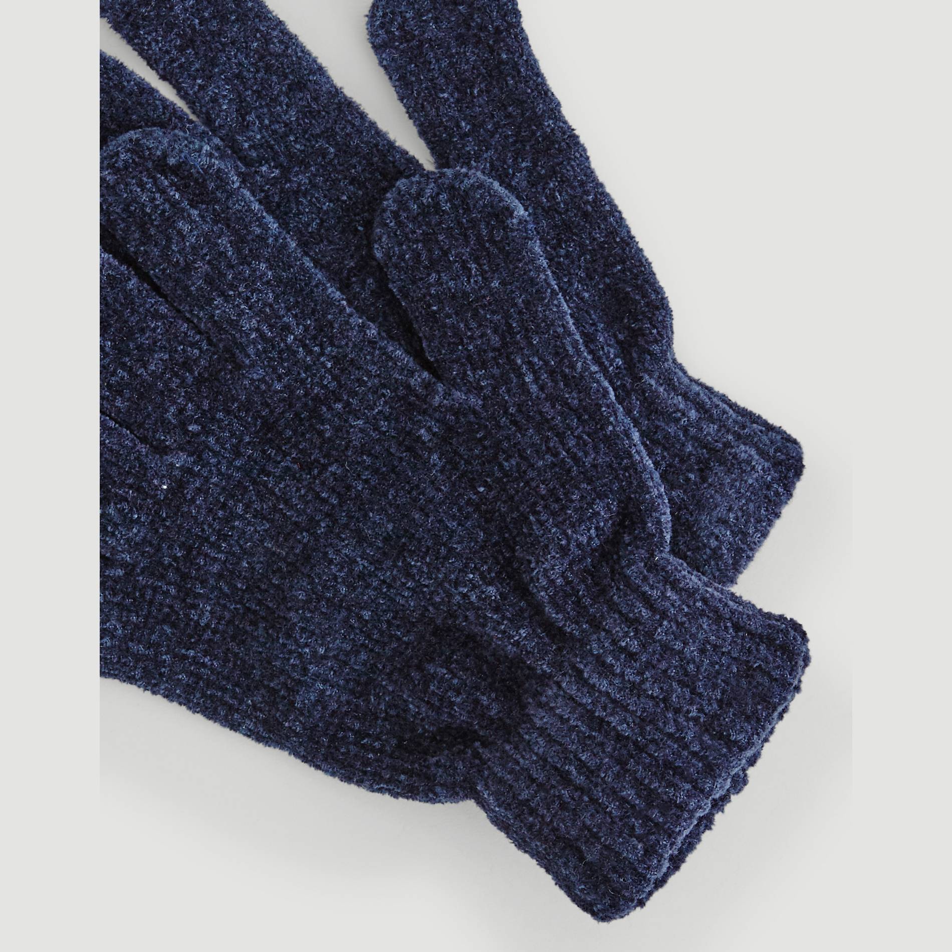 Gant maille uni, Bleu clair, large image number 1.0