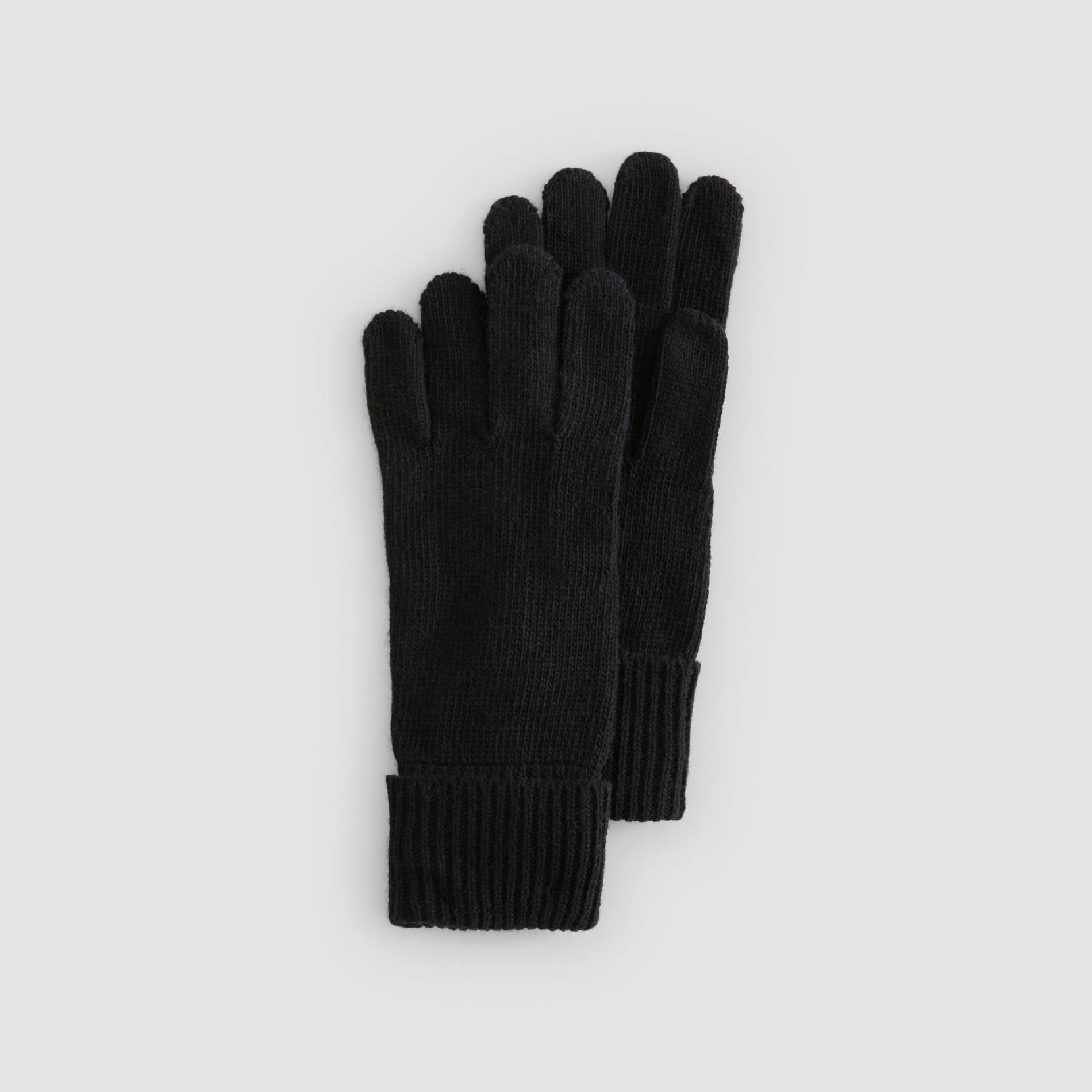 Gants unis, Noir, large image number 0