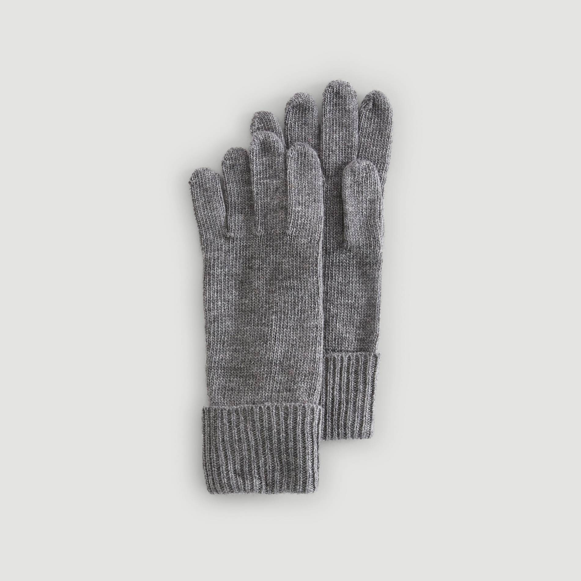 Gants unis, Gris moyen, large image number 0