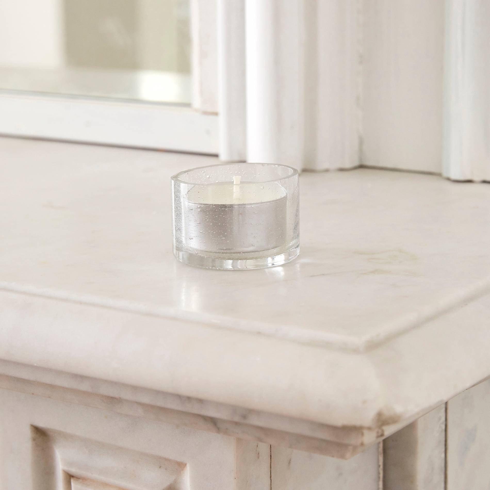 Mini photophore en verre, Blanc, large image number 0.0