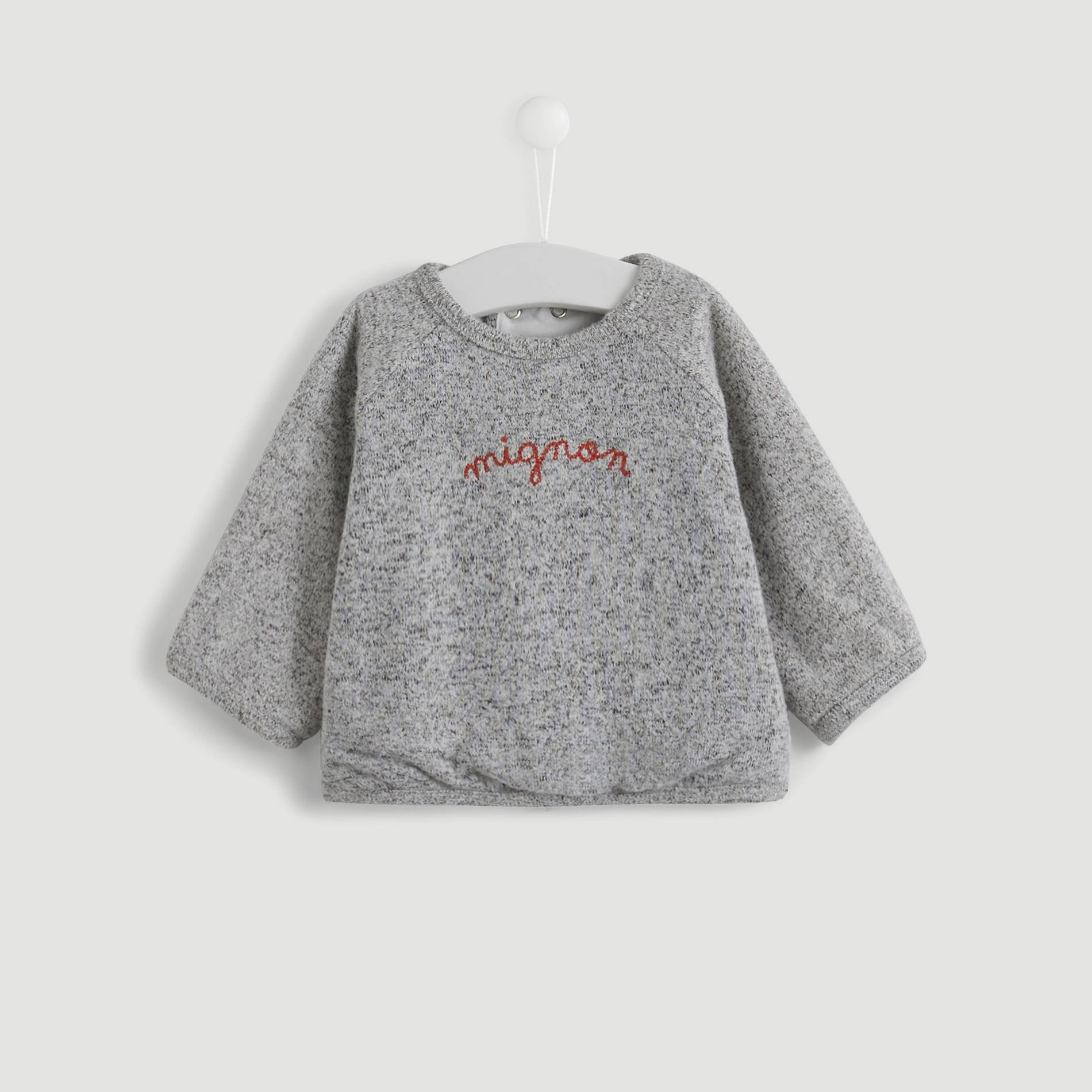 Sweat imprimé, Ecru, large image number 0