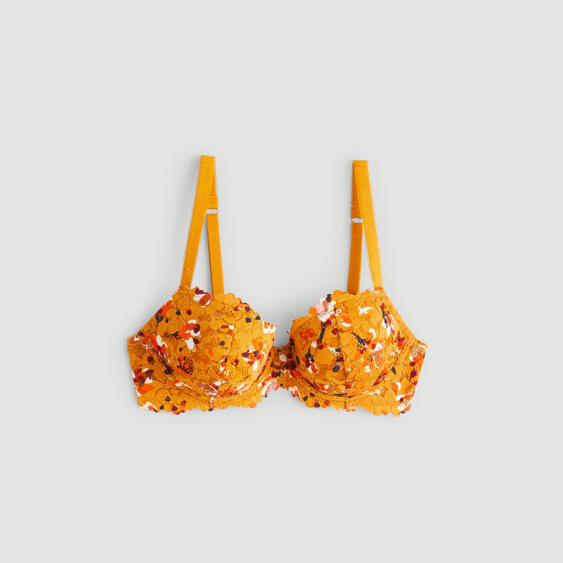 Soutien gorge avec coques, Safran, large image number 2.0