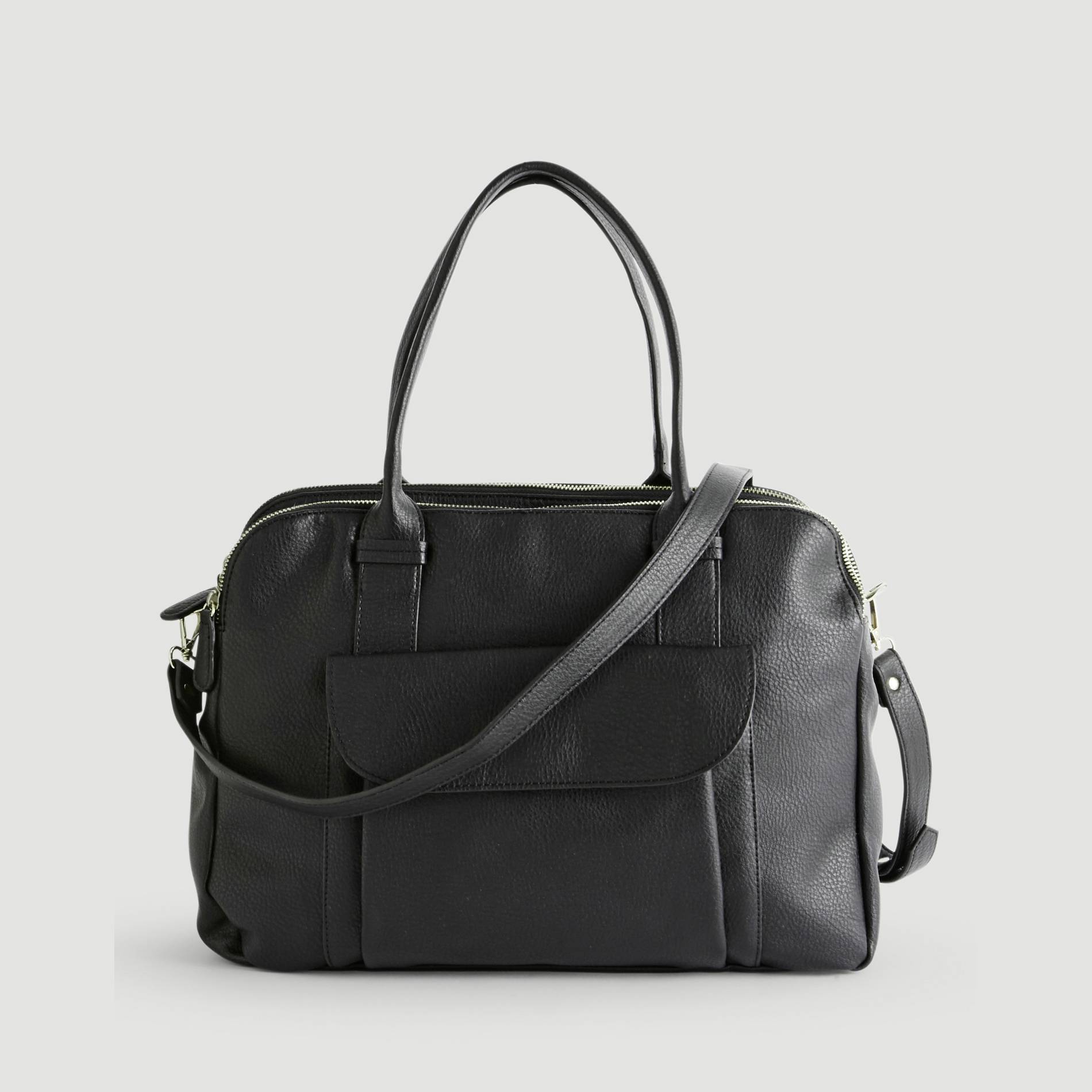 Sac similicuir, Noir, large image number 1.0